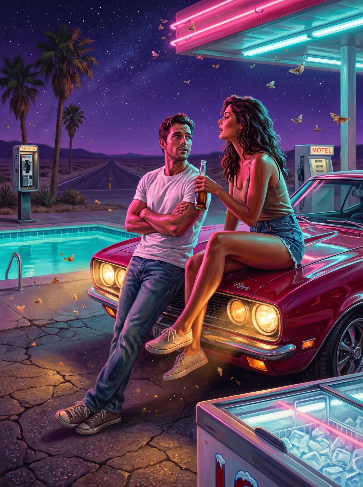 Midnight In The Motel Car Park