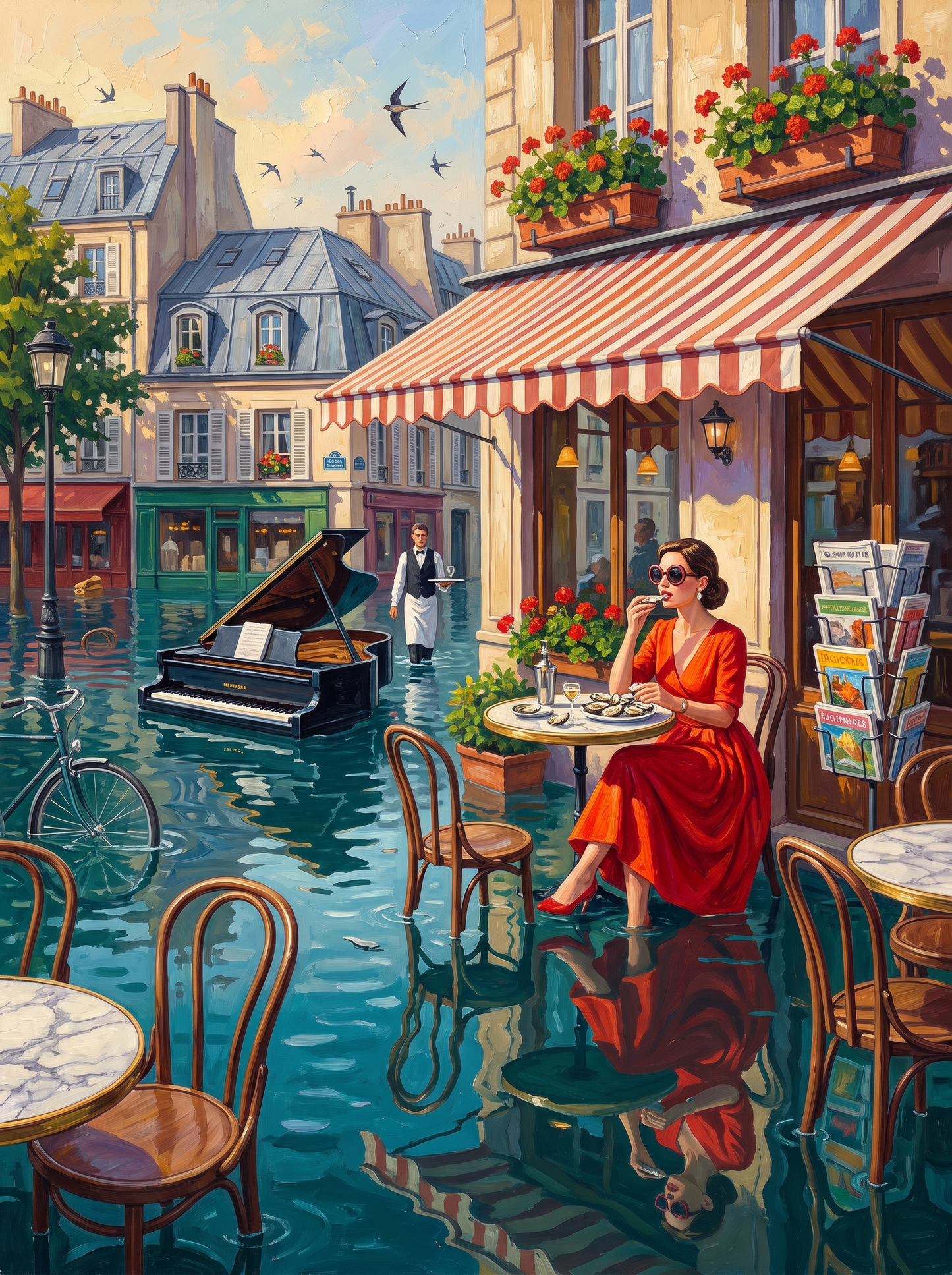 Paris Oysters In The Flood