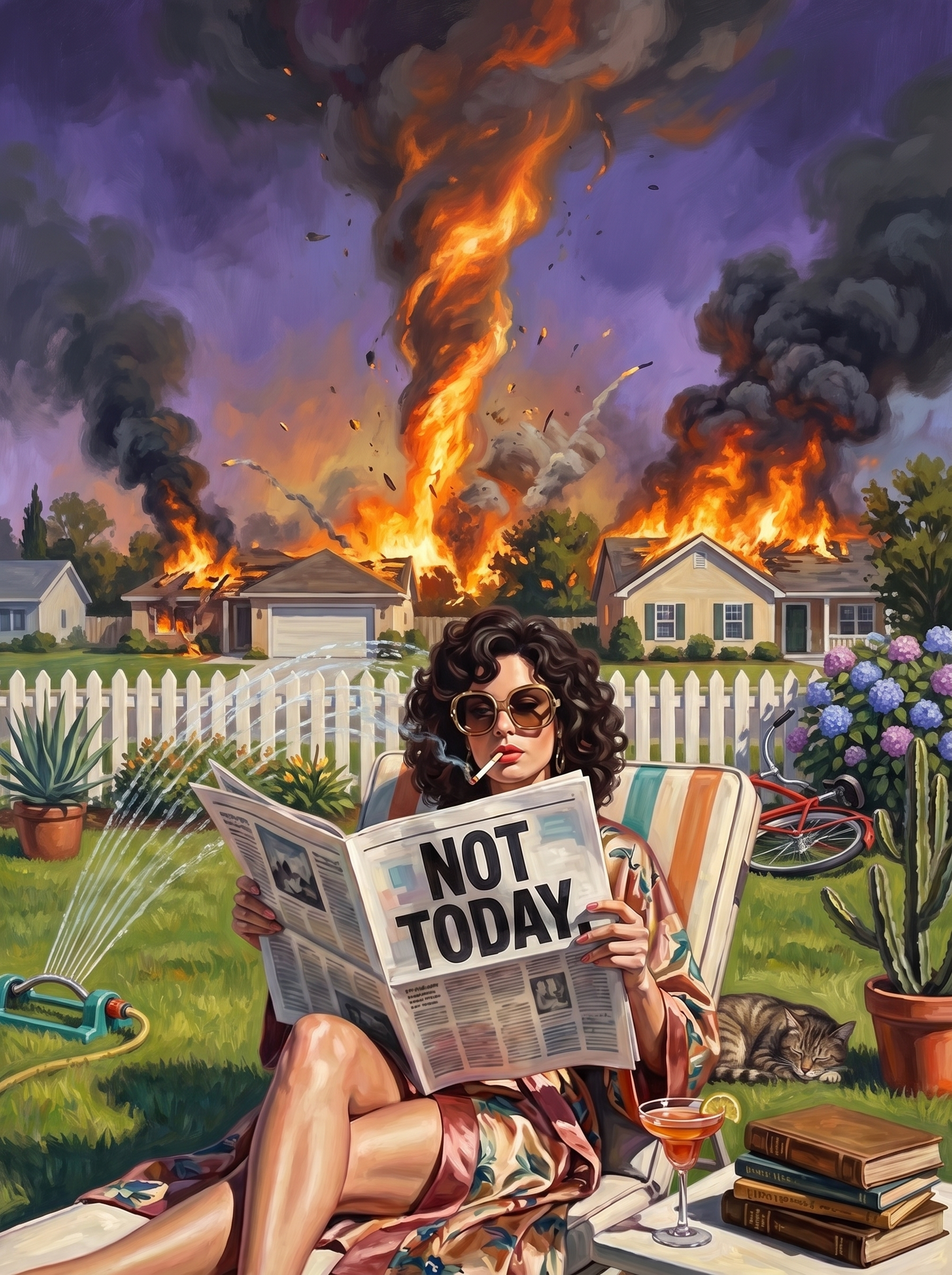 Not Today, The Street Is Burning