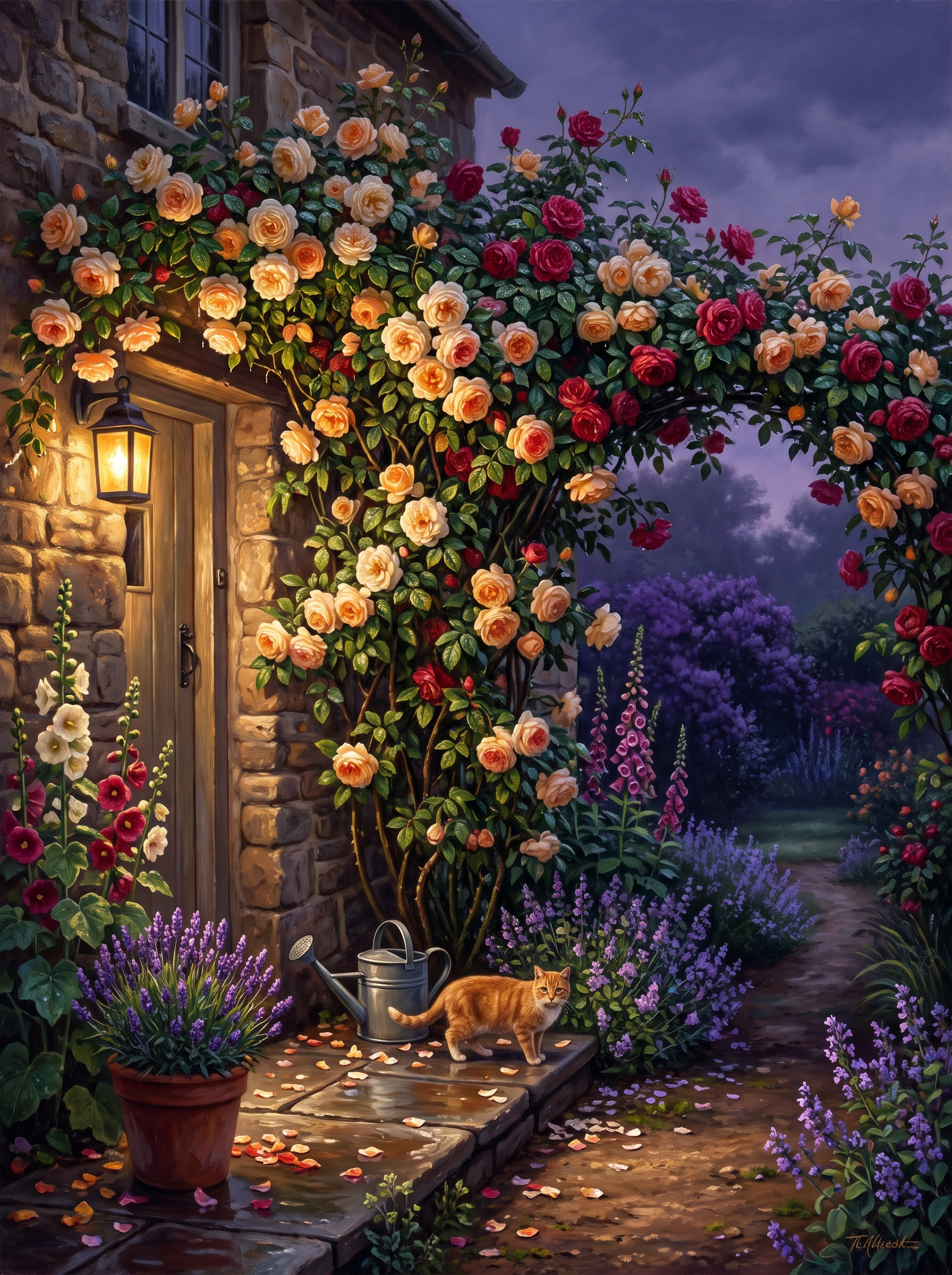 Rose Eats The Doorway