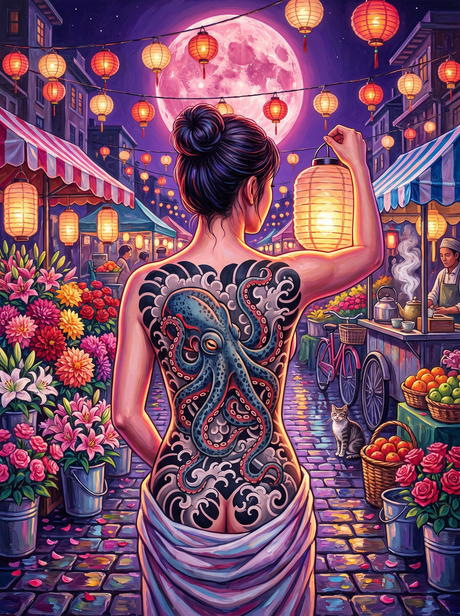 Octopus Buys Peonies