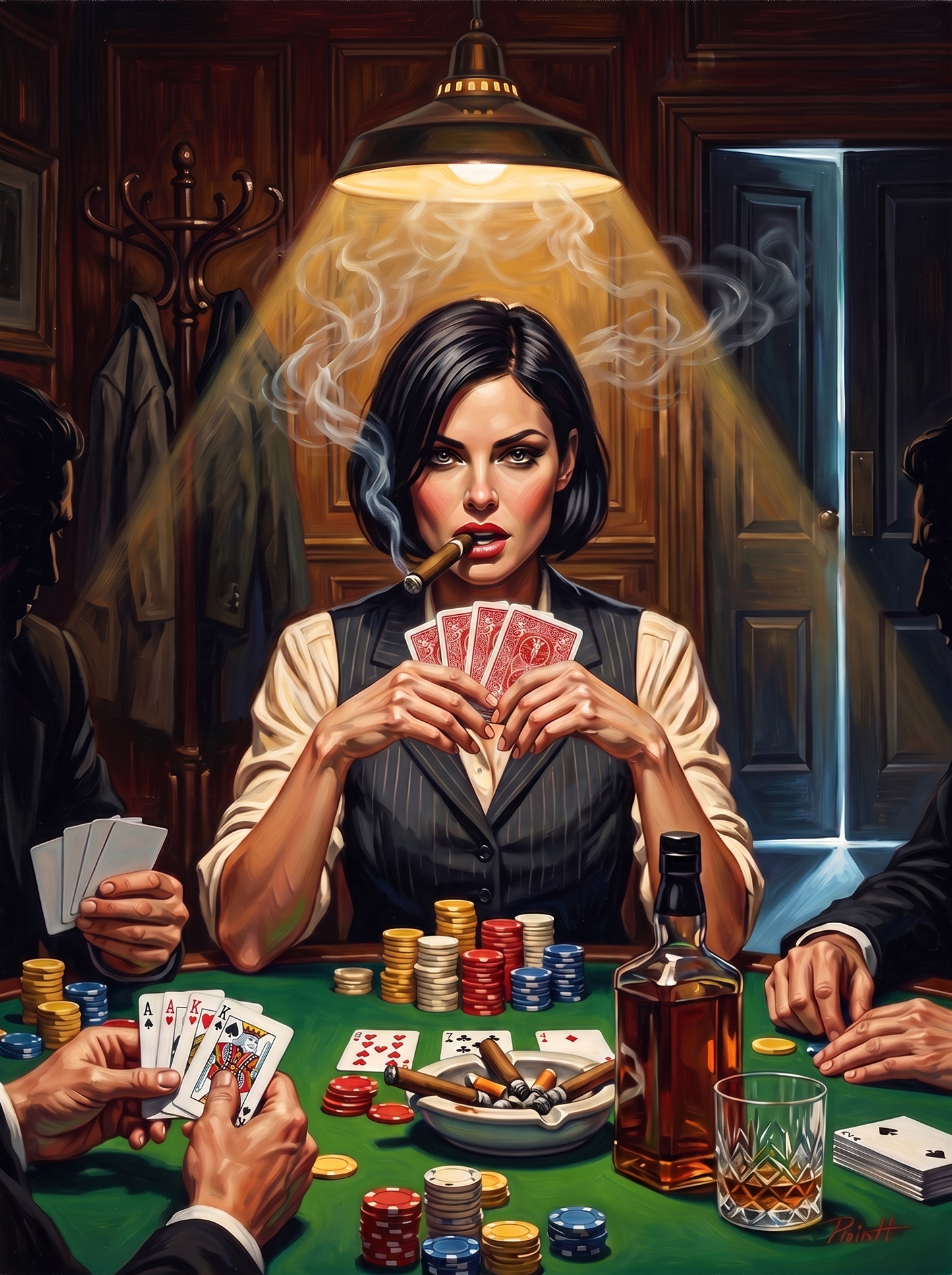 She Is Not Bluffing