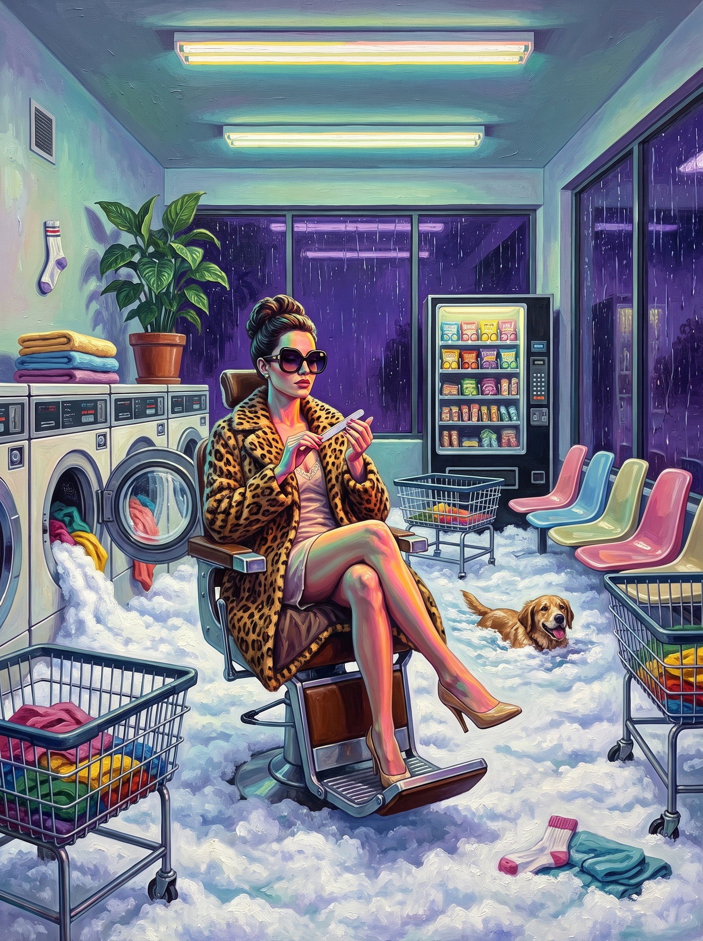 Too Much Powder In The Launderette