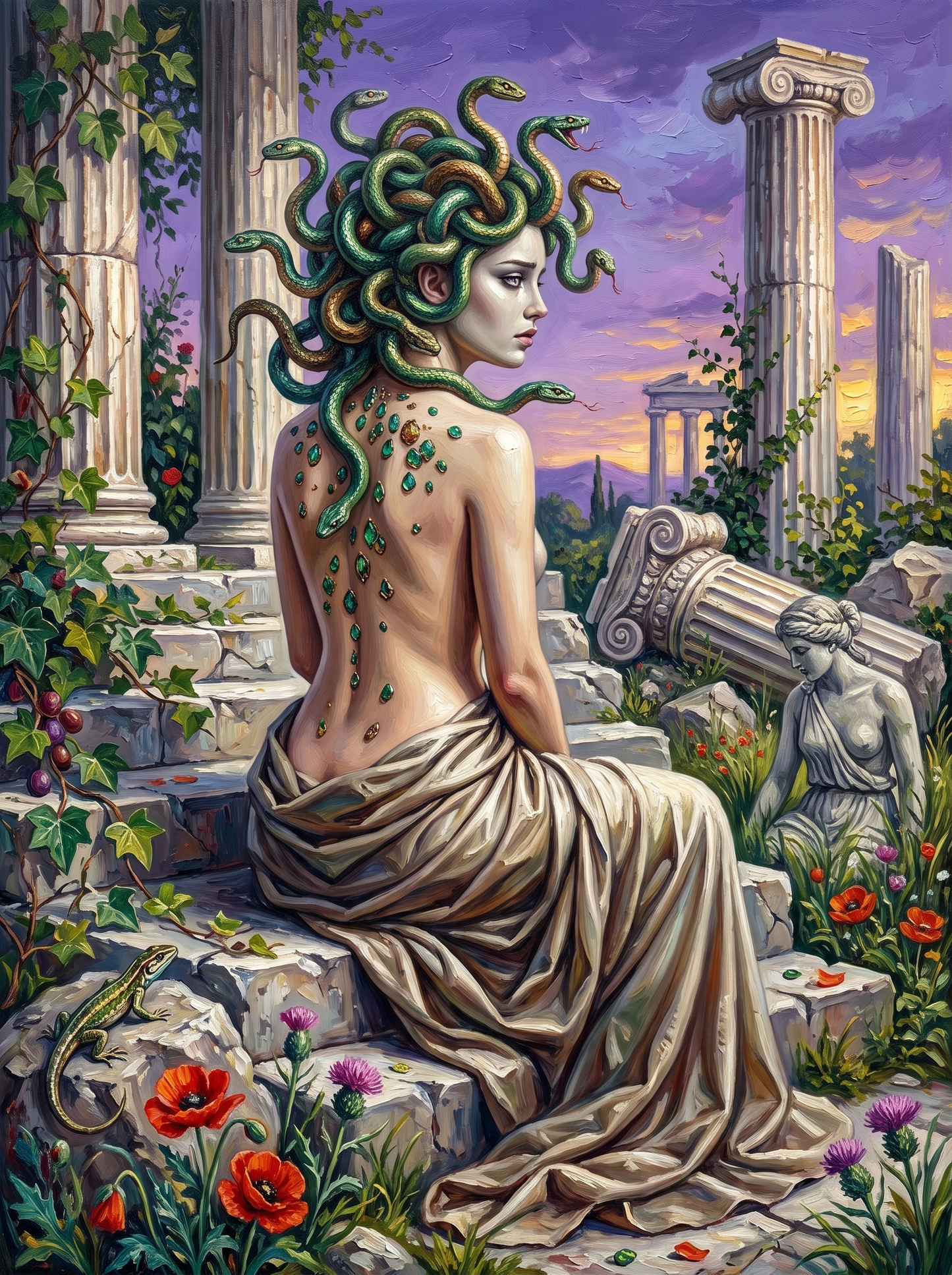 Bad Hair At The Greek Temple