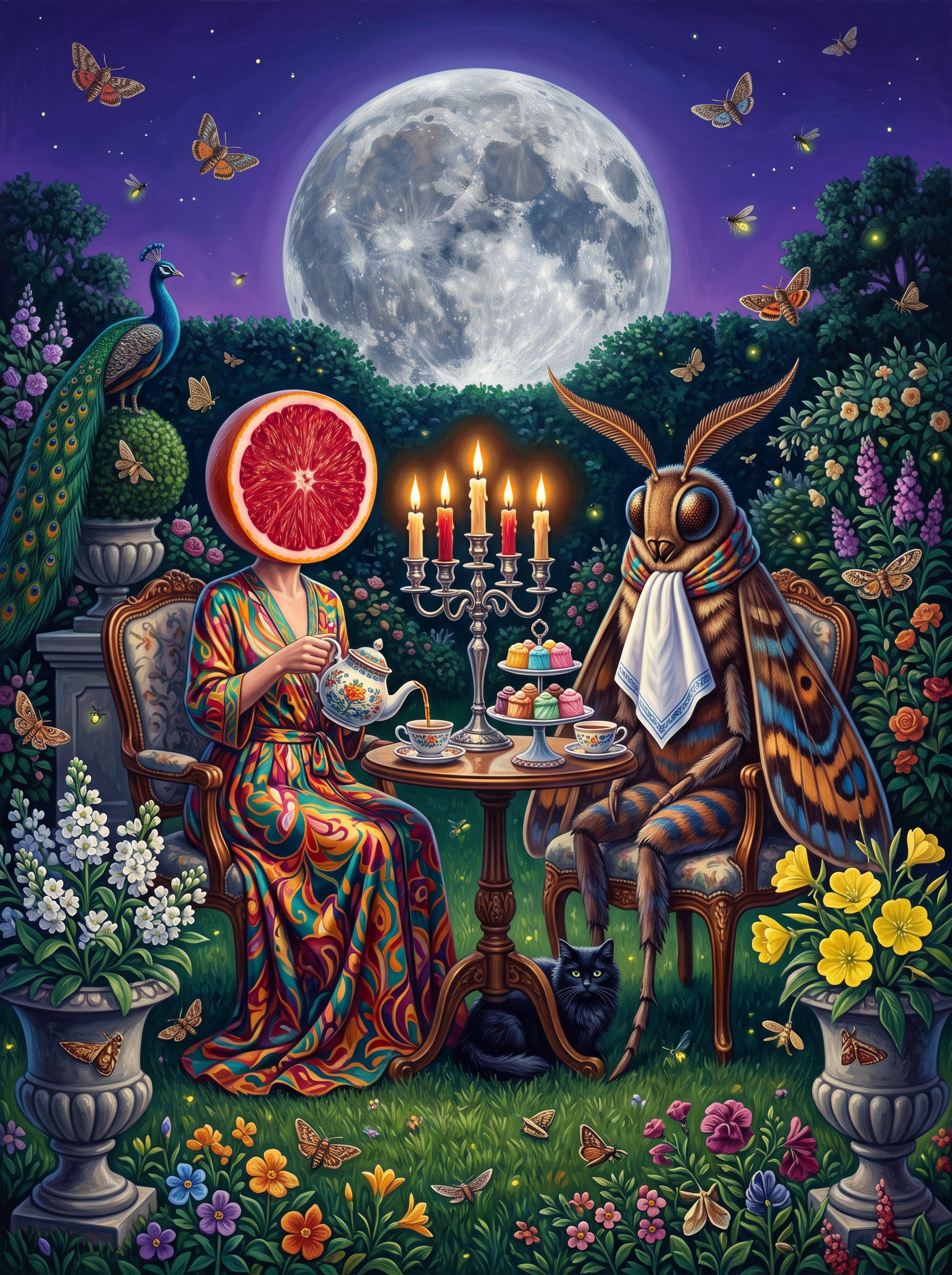 Tea For Two, One Moth