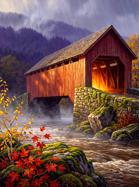 New England Covered Bridge
