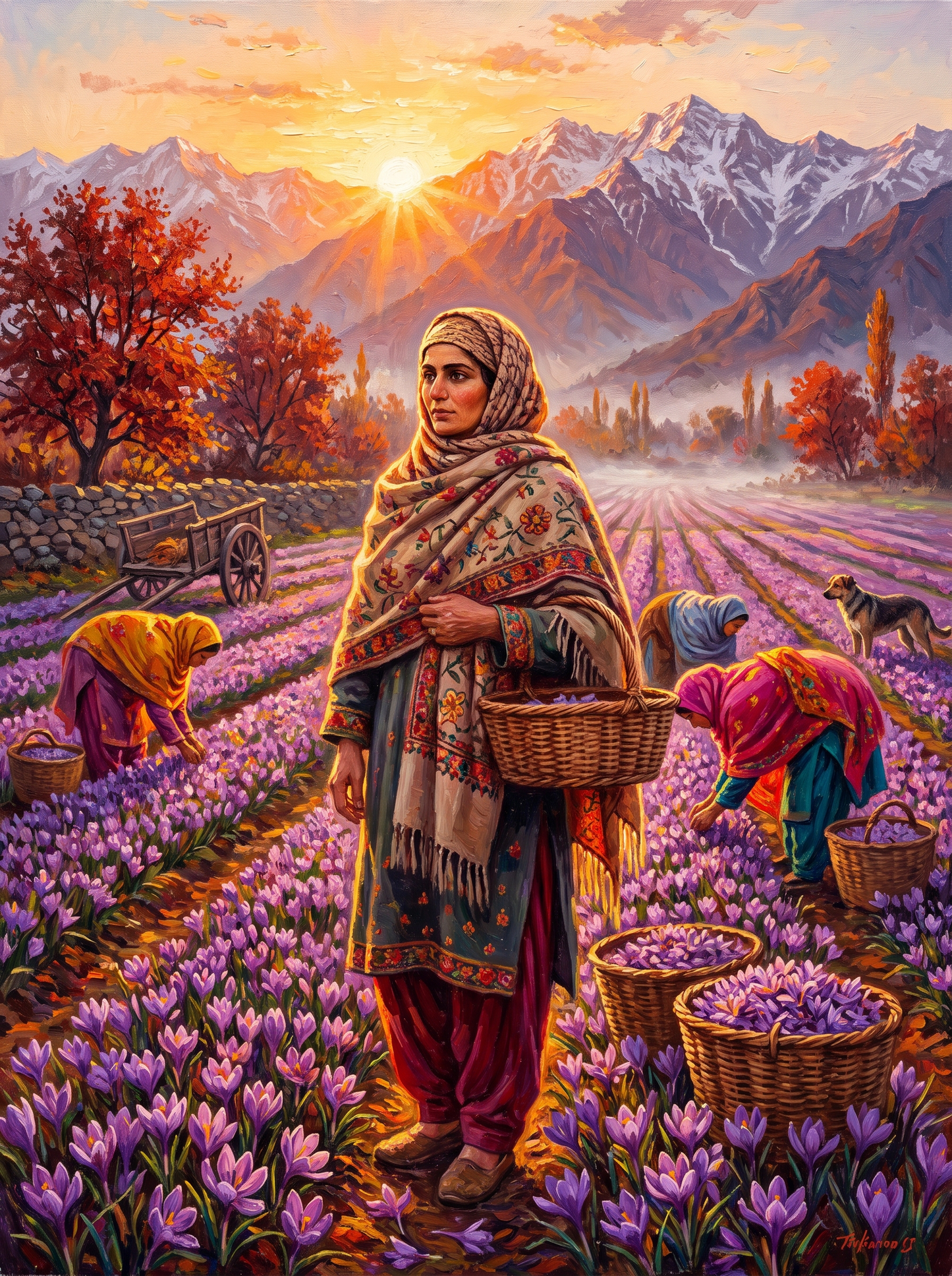 Kashmir Saffron, Sore Backs