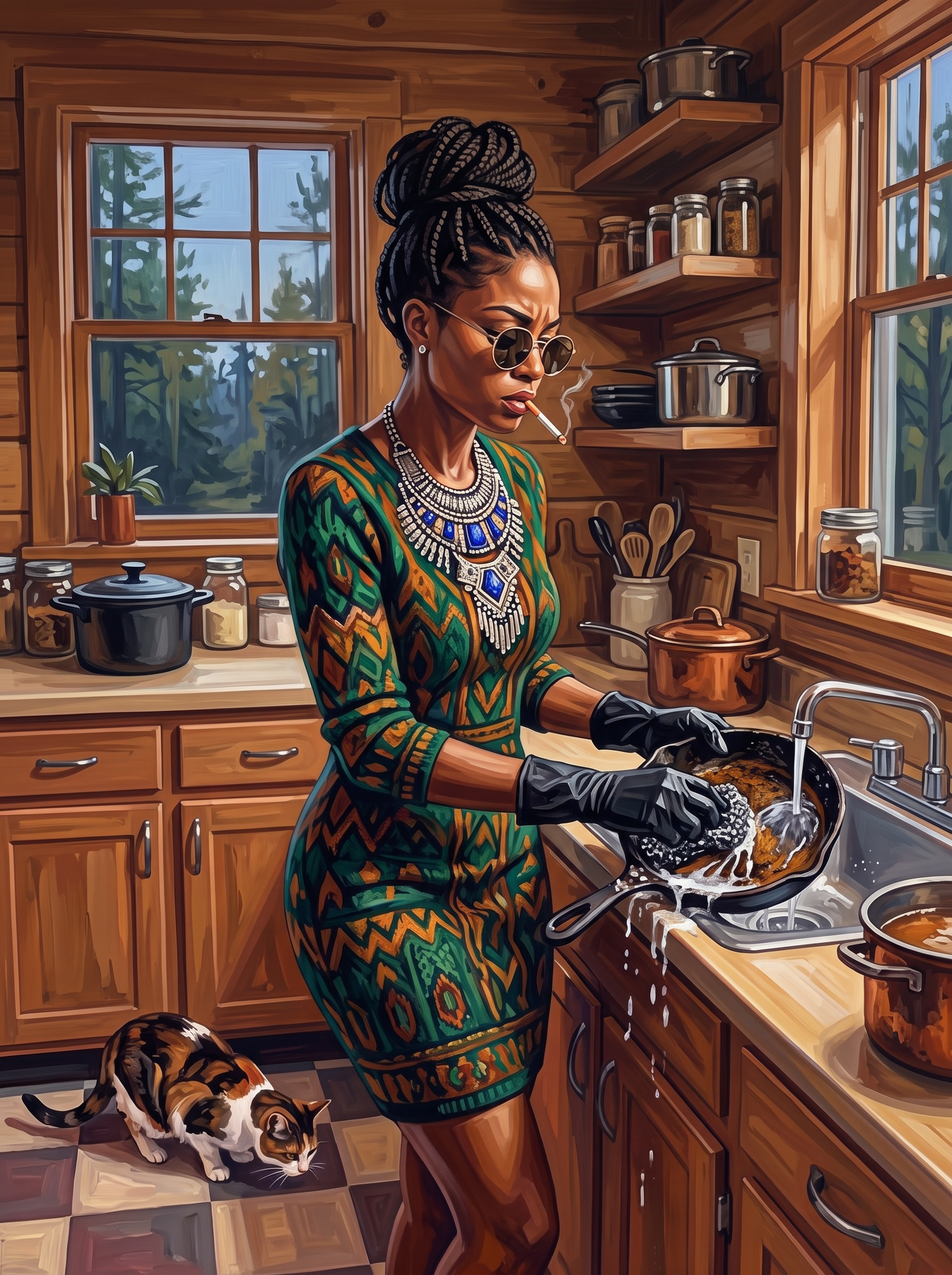 That Pan Owes Her Money