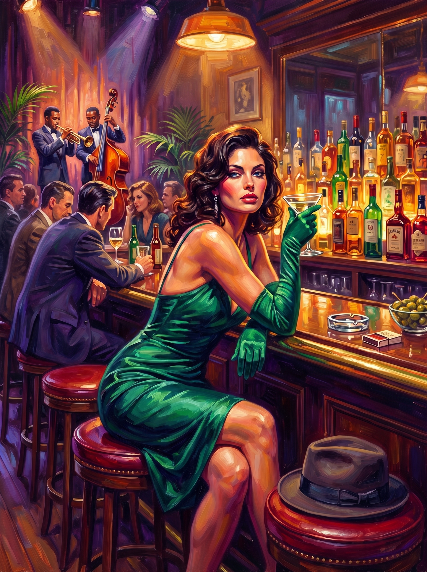 Green Dress Louder Than Brass