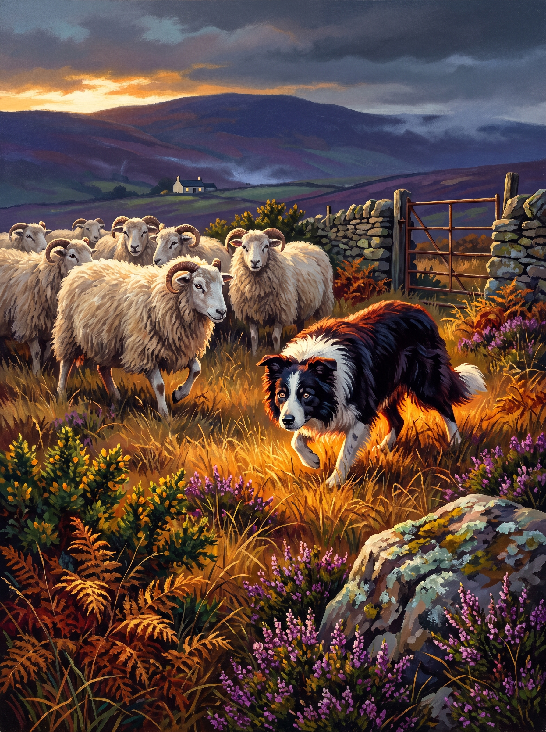 Border Collie, Sheep Unimpressed
