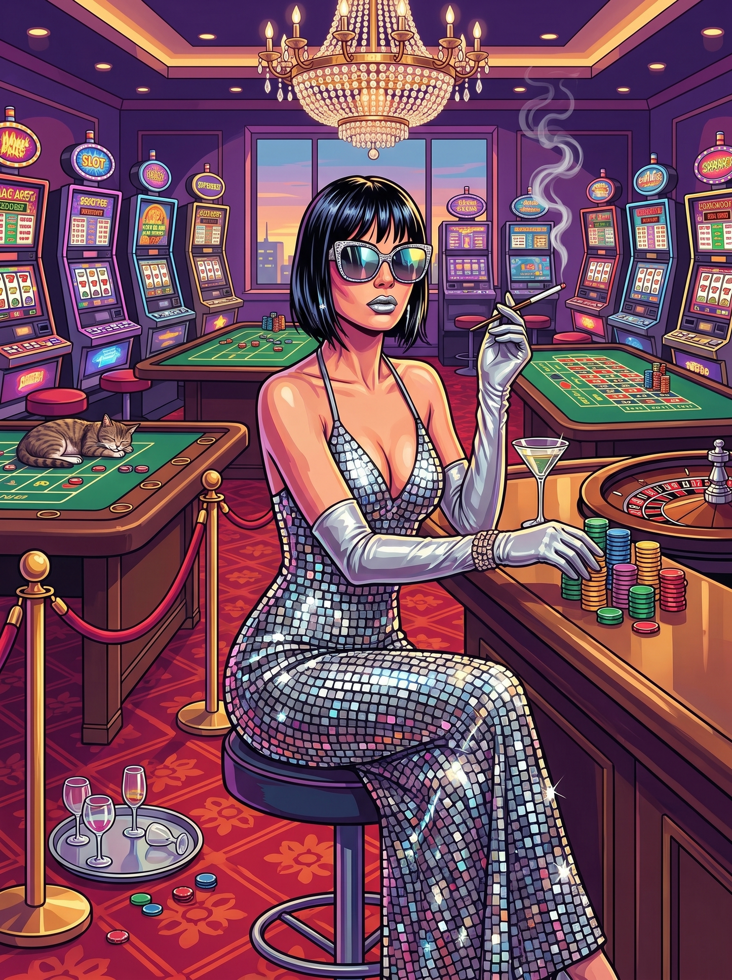 Casino Empties At Dawn