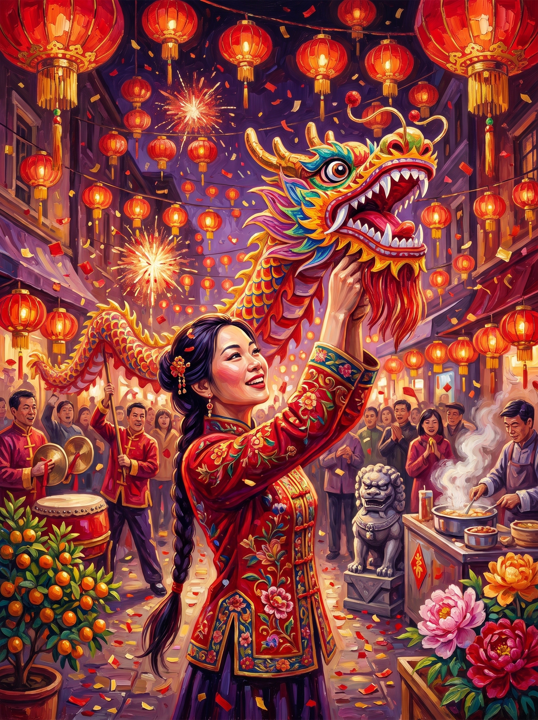 Chinese New Year Dragon