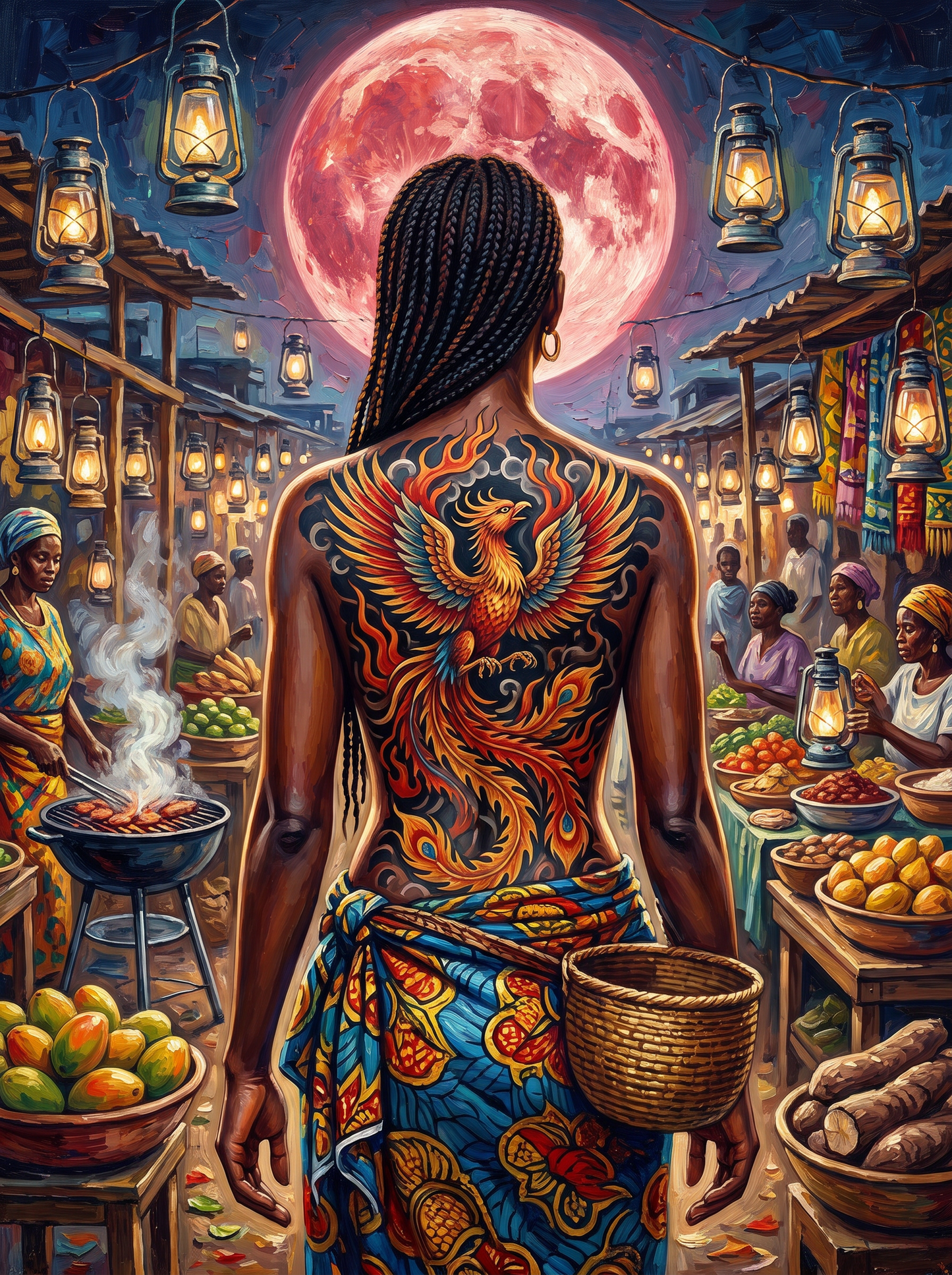 Phoenix At The Night Market