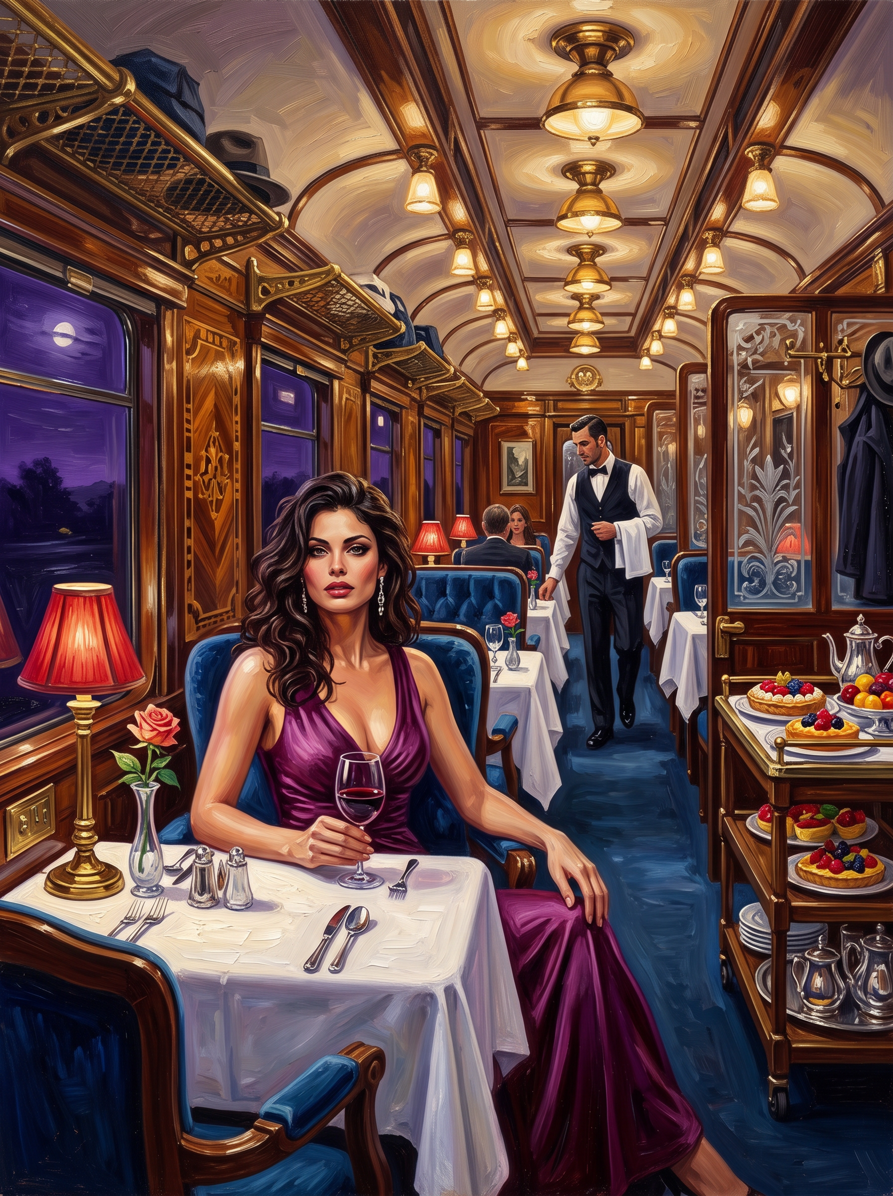 Dinner On The Night Train