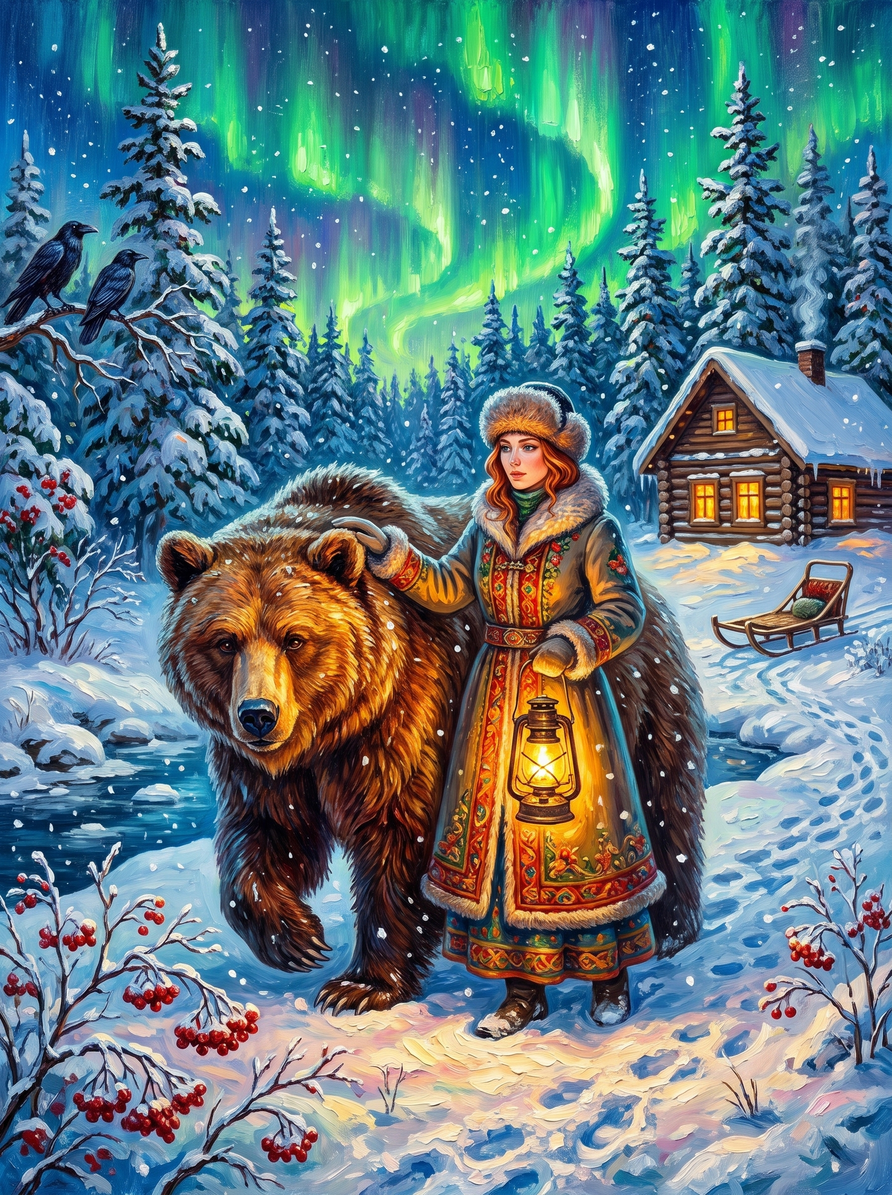 Walking Home With A Bear