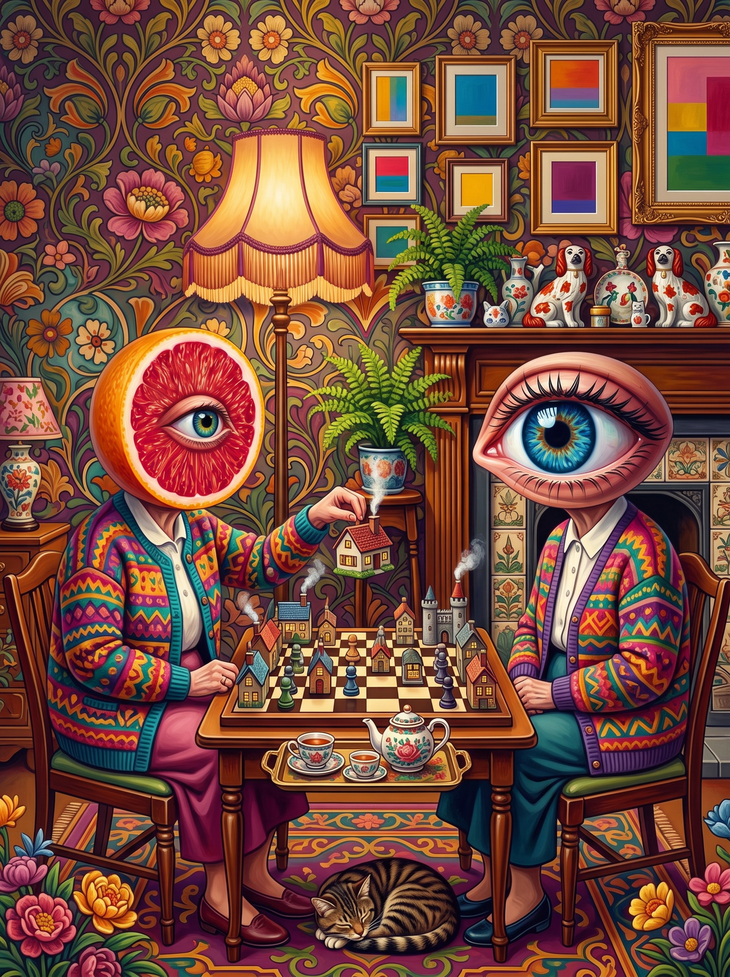 Chess With The Neighbours