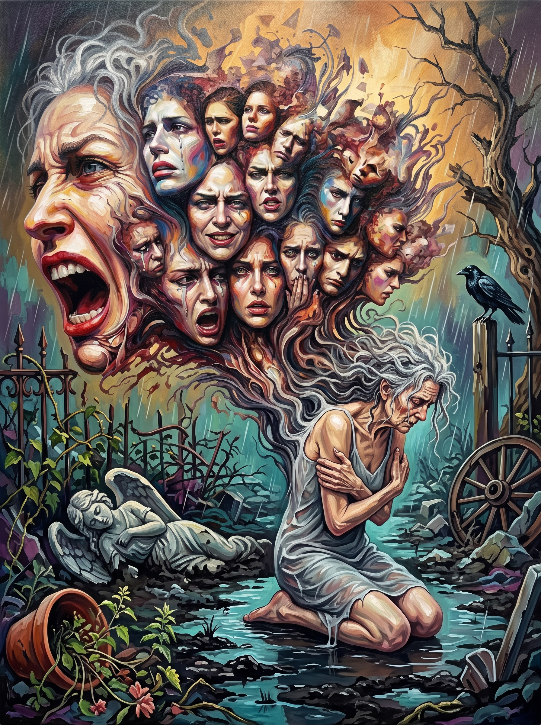 The Crowd In Her Head