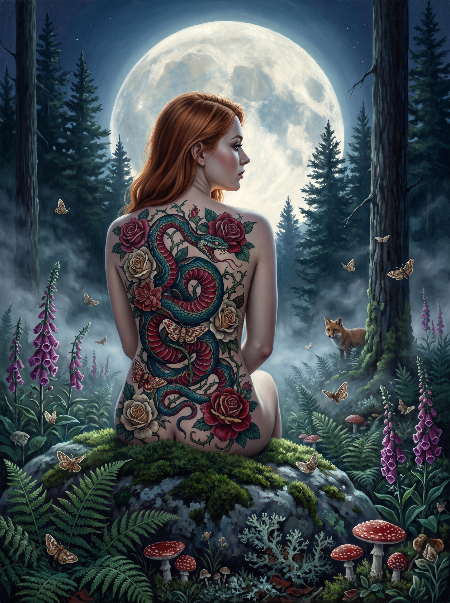 Serpent On The Boulder
