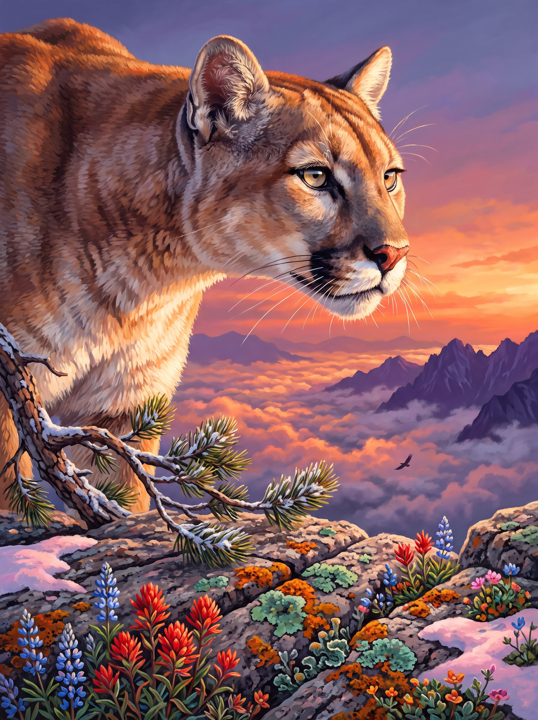 Cougar Heard Something