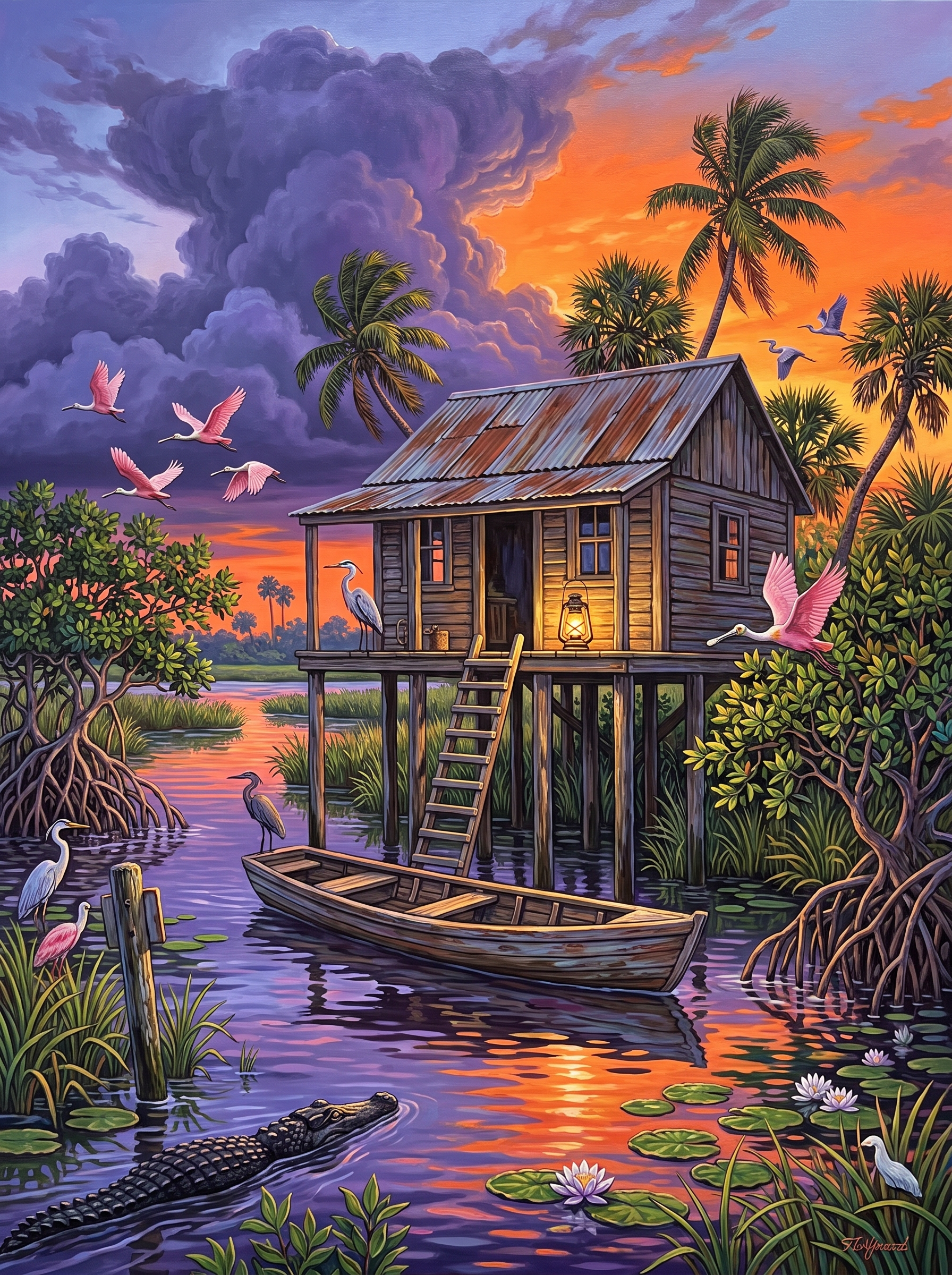 Neighbours Include An Alligator