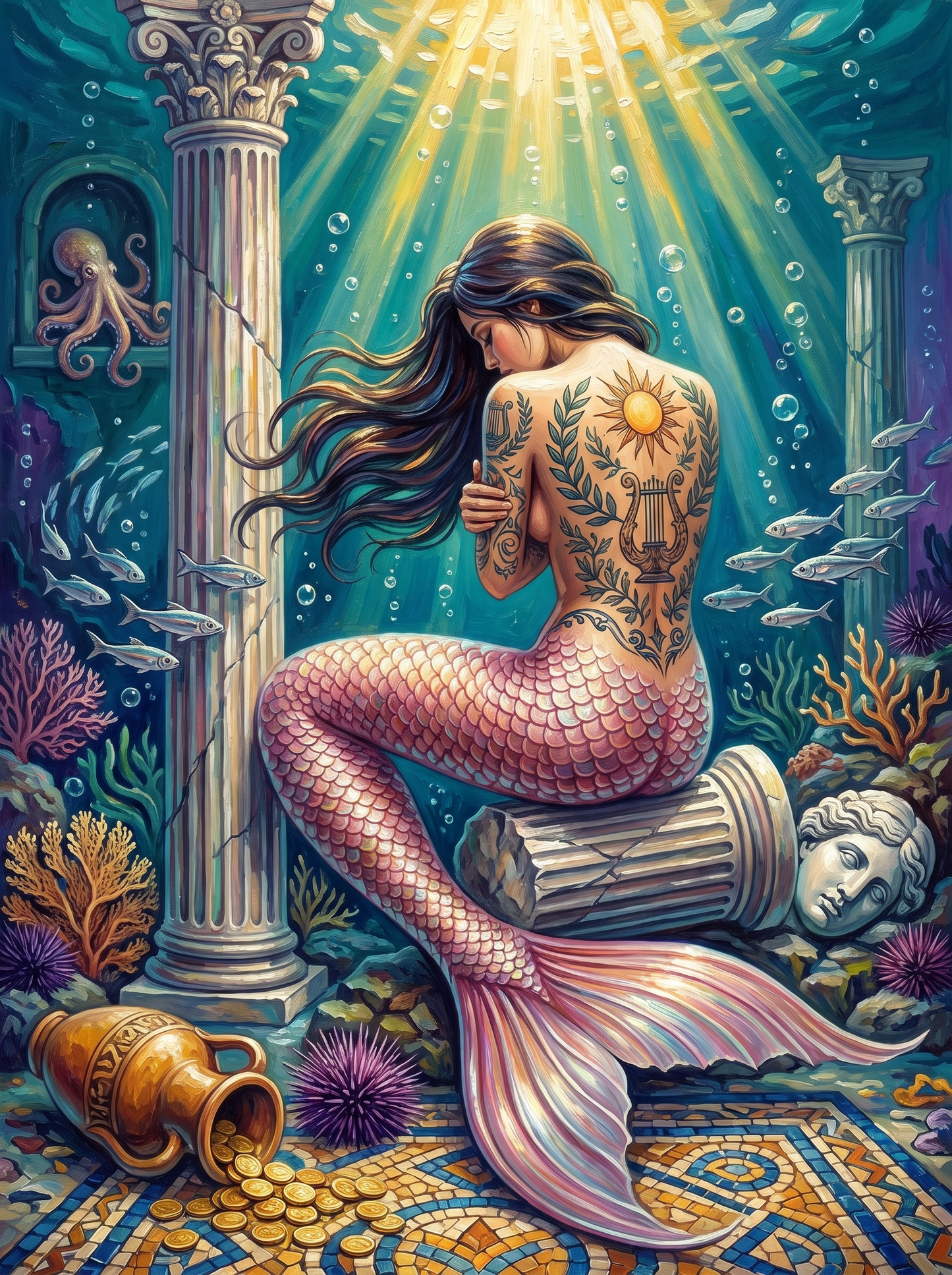 The Mermaid Of The Sunken Temple