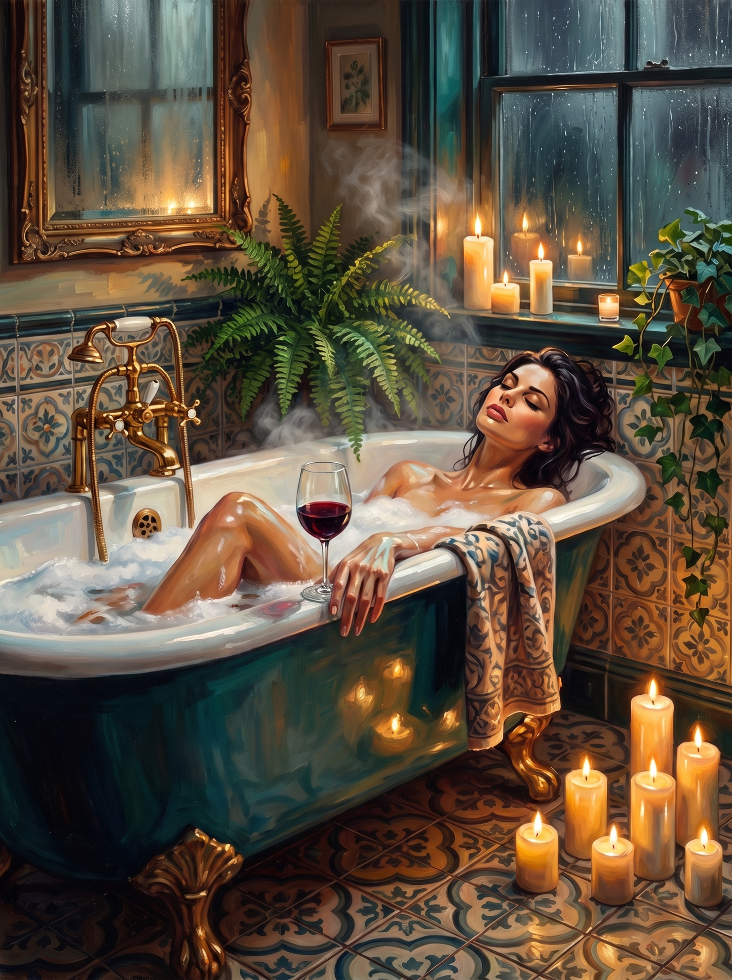 Red Wine In The Bath