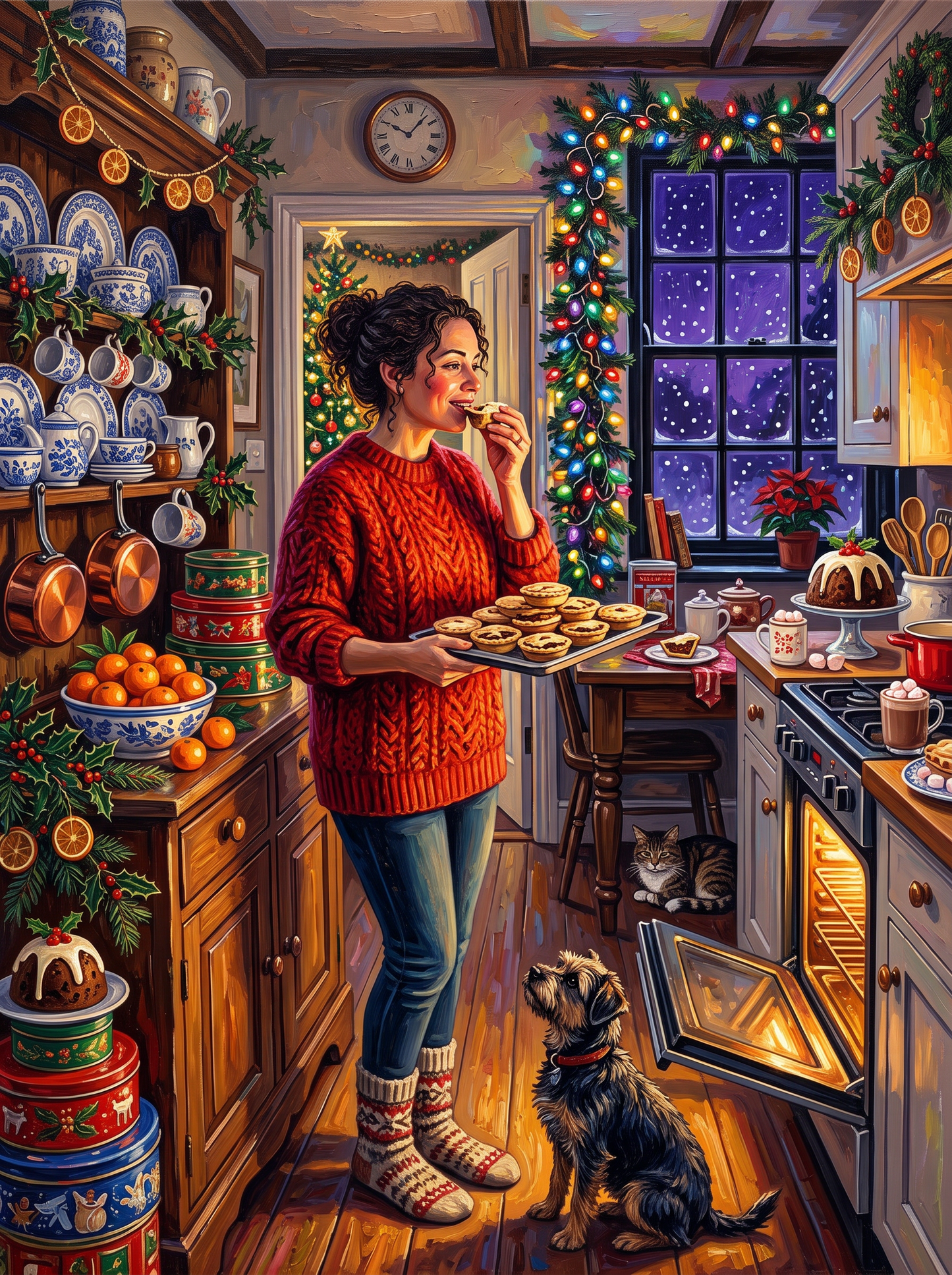 Mince Pies On Christmas Eve