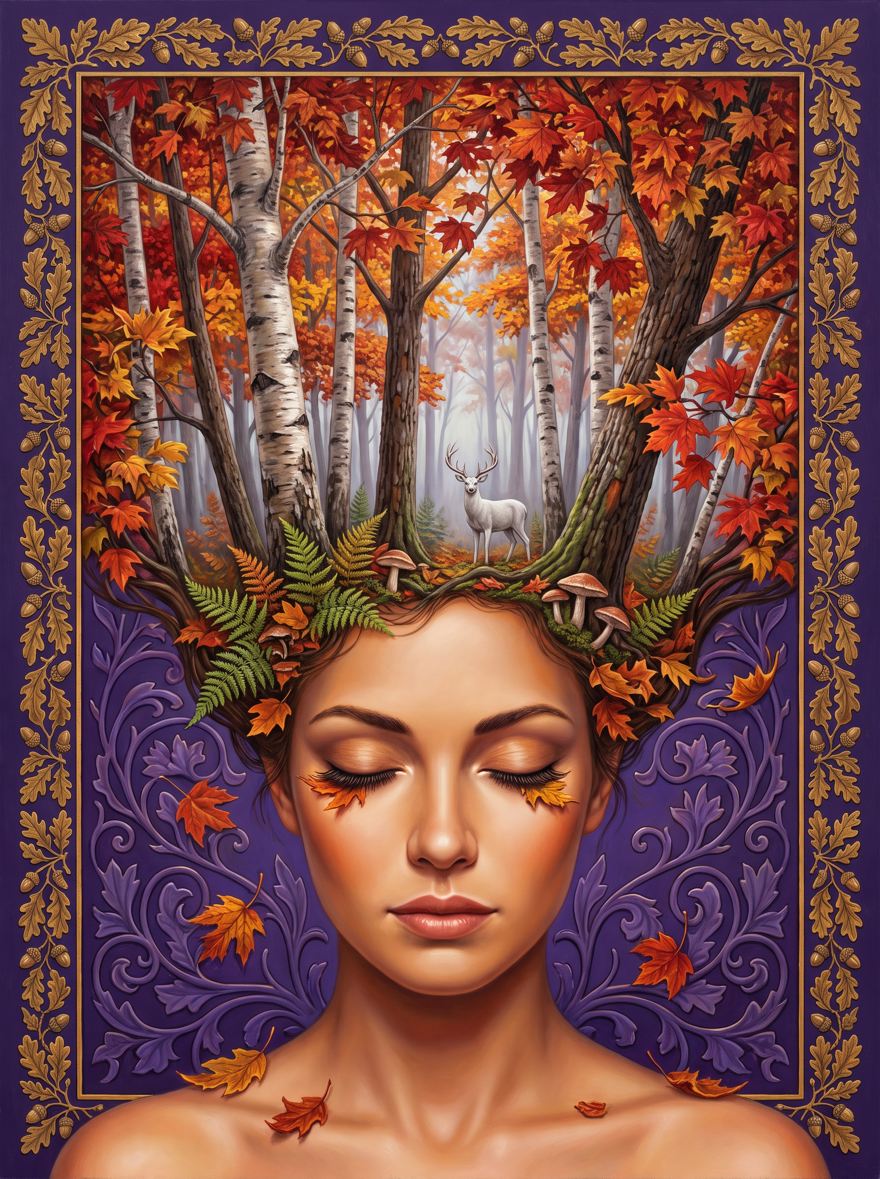 Autumn In Her Hair
