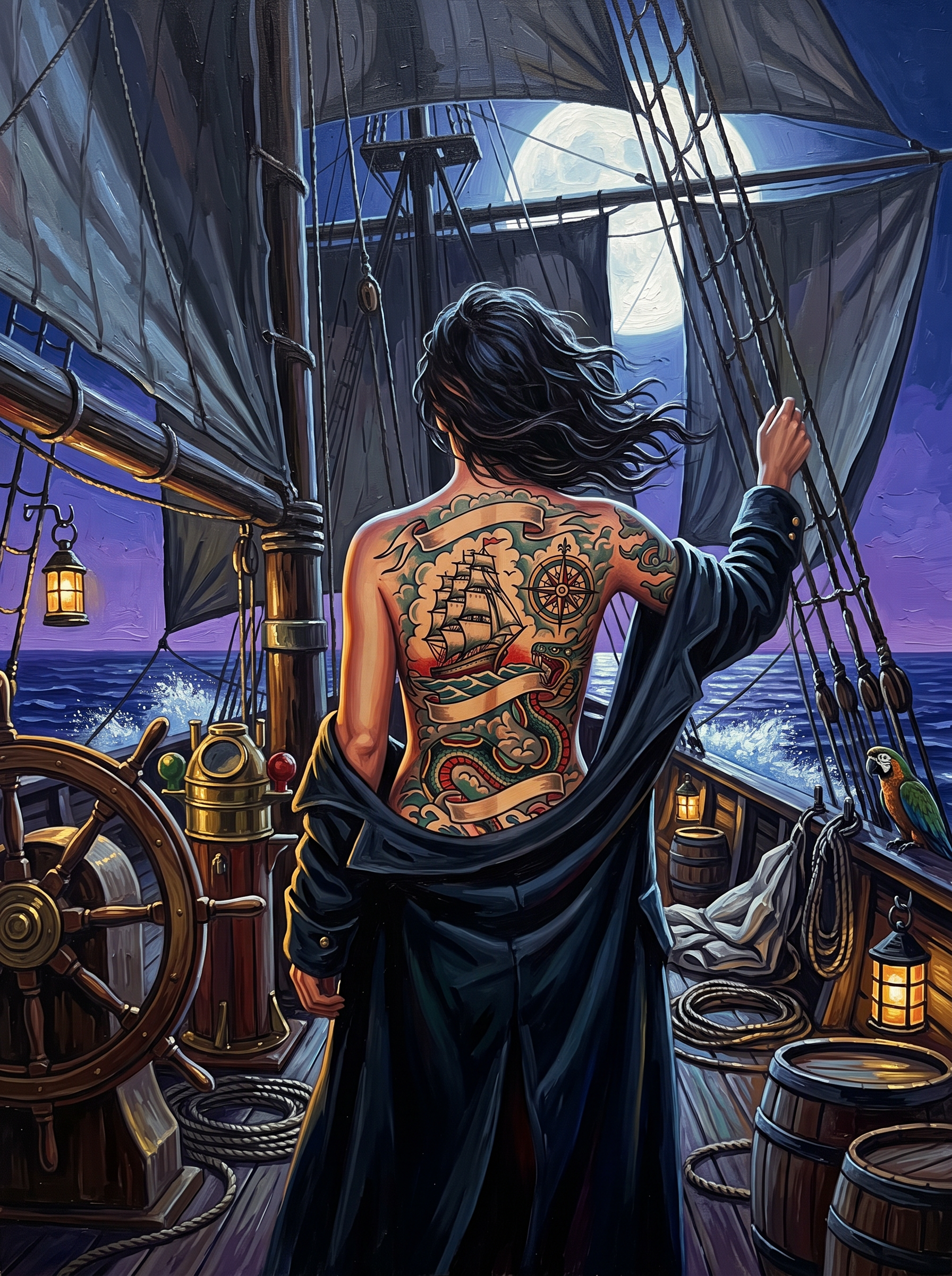 Serpent On The Quarterdeck