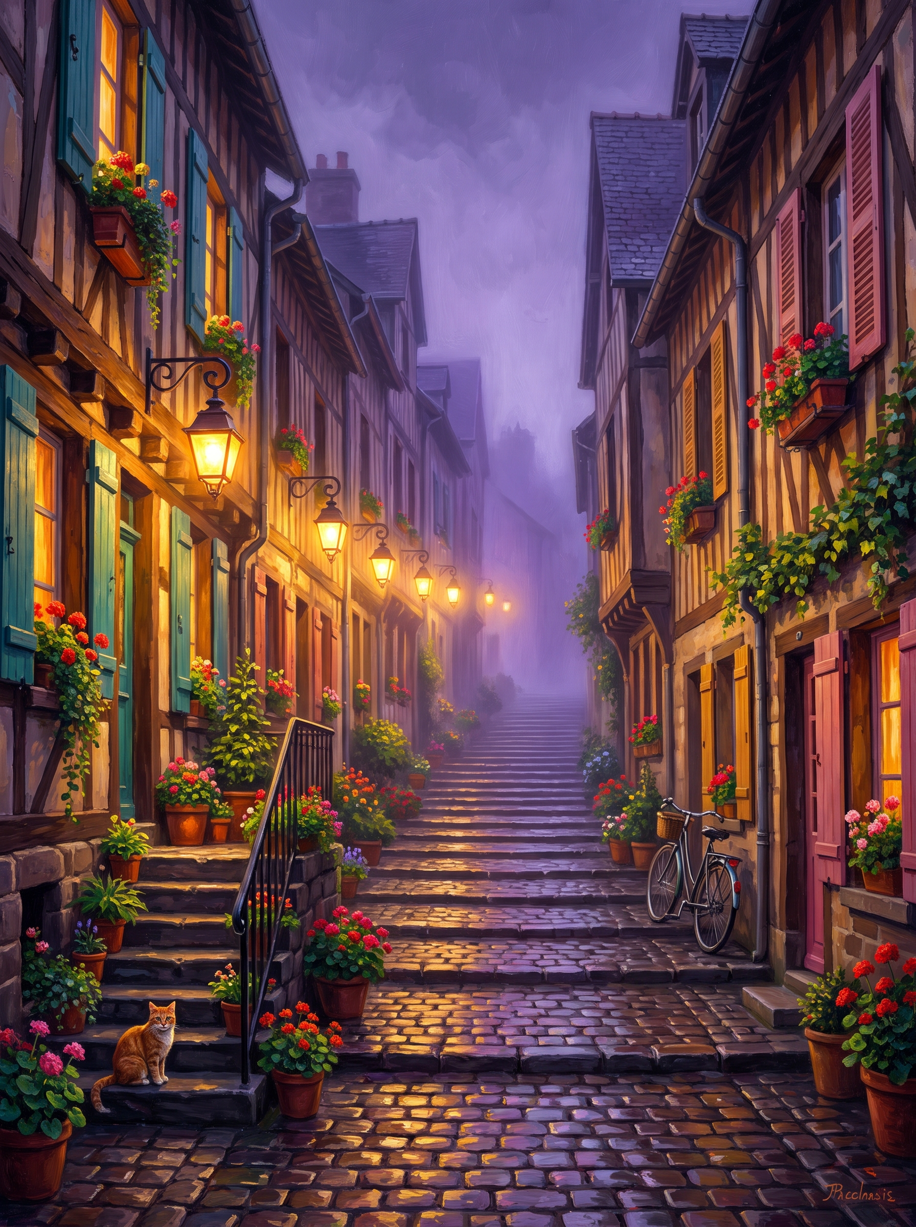 Fog Down The Old Town Lane