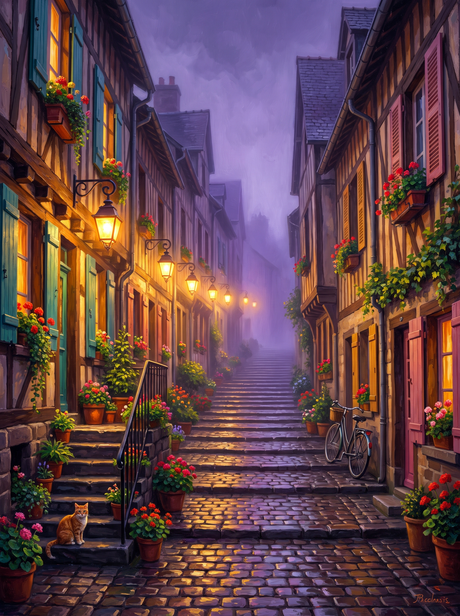 Fog Down The Old Town Lane