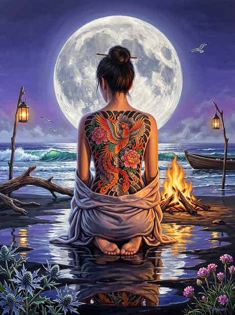 Phoenix On The Black Sand