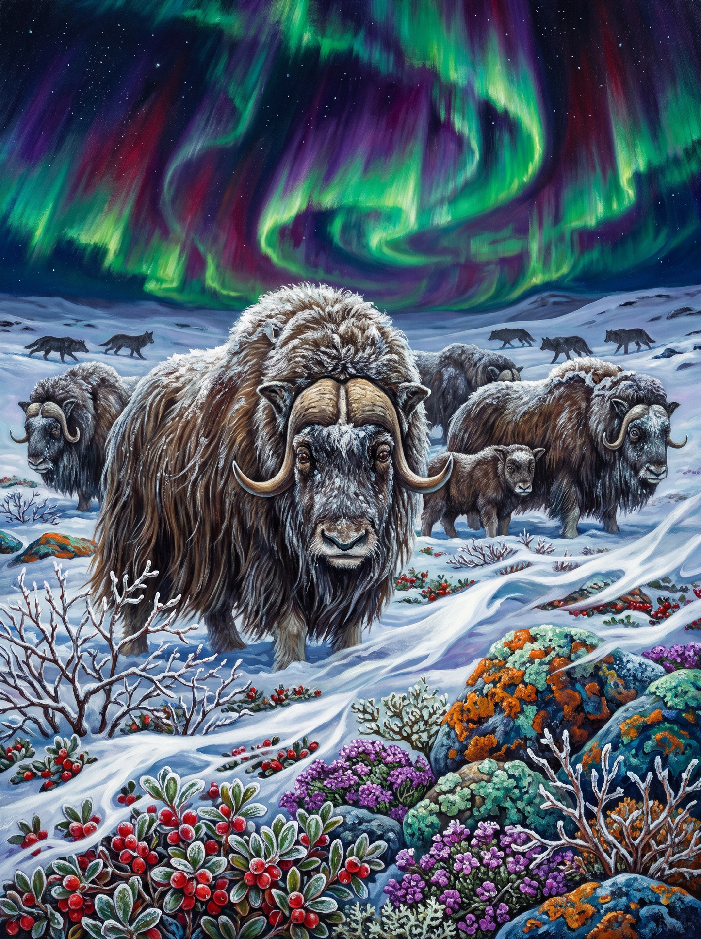 Musk Ox Circle Up Lads