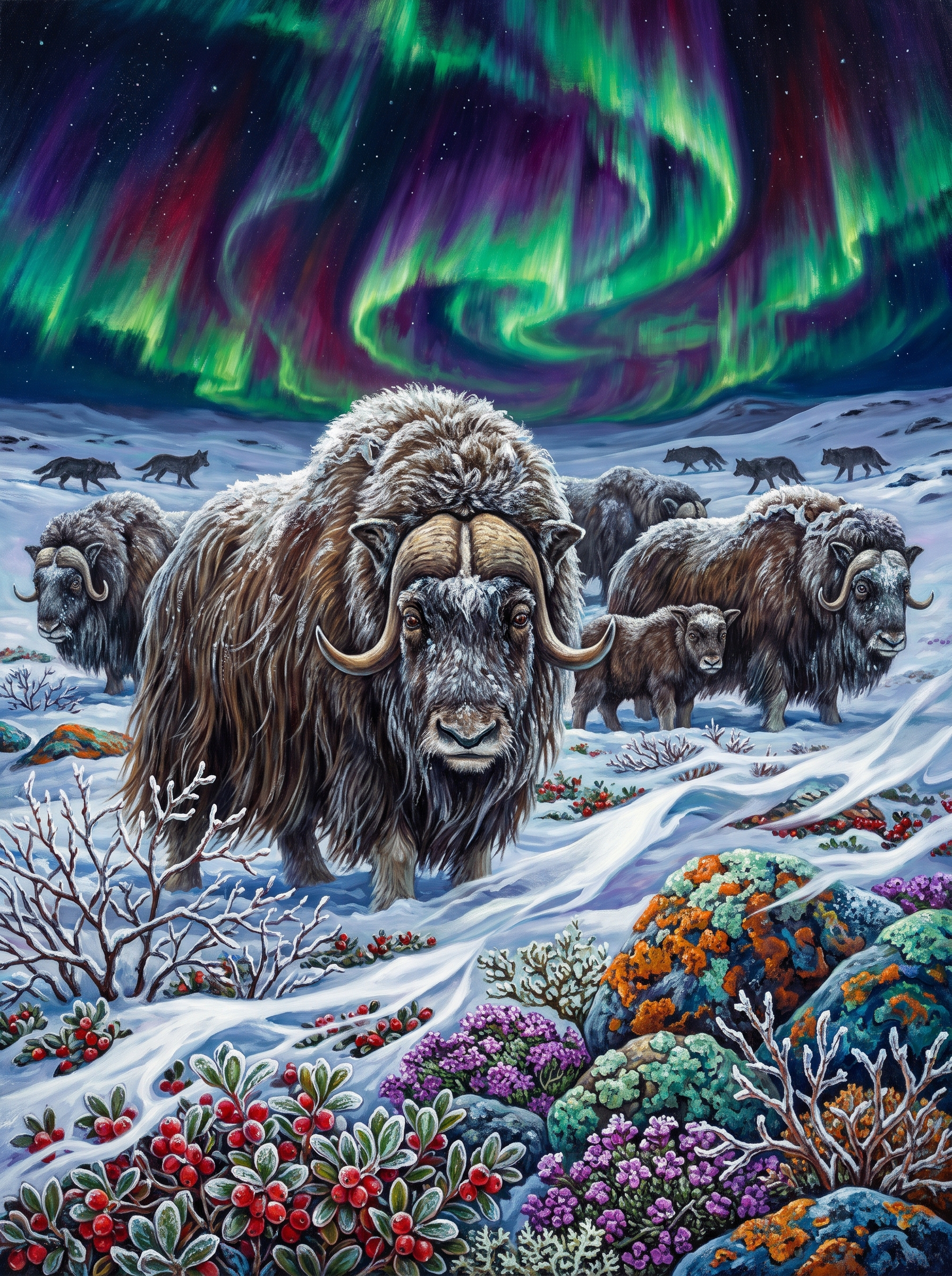 Musk Ox Circle Up Lads