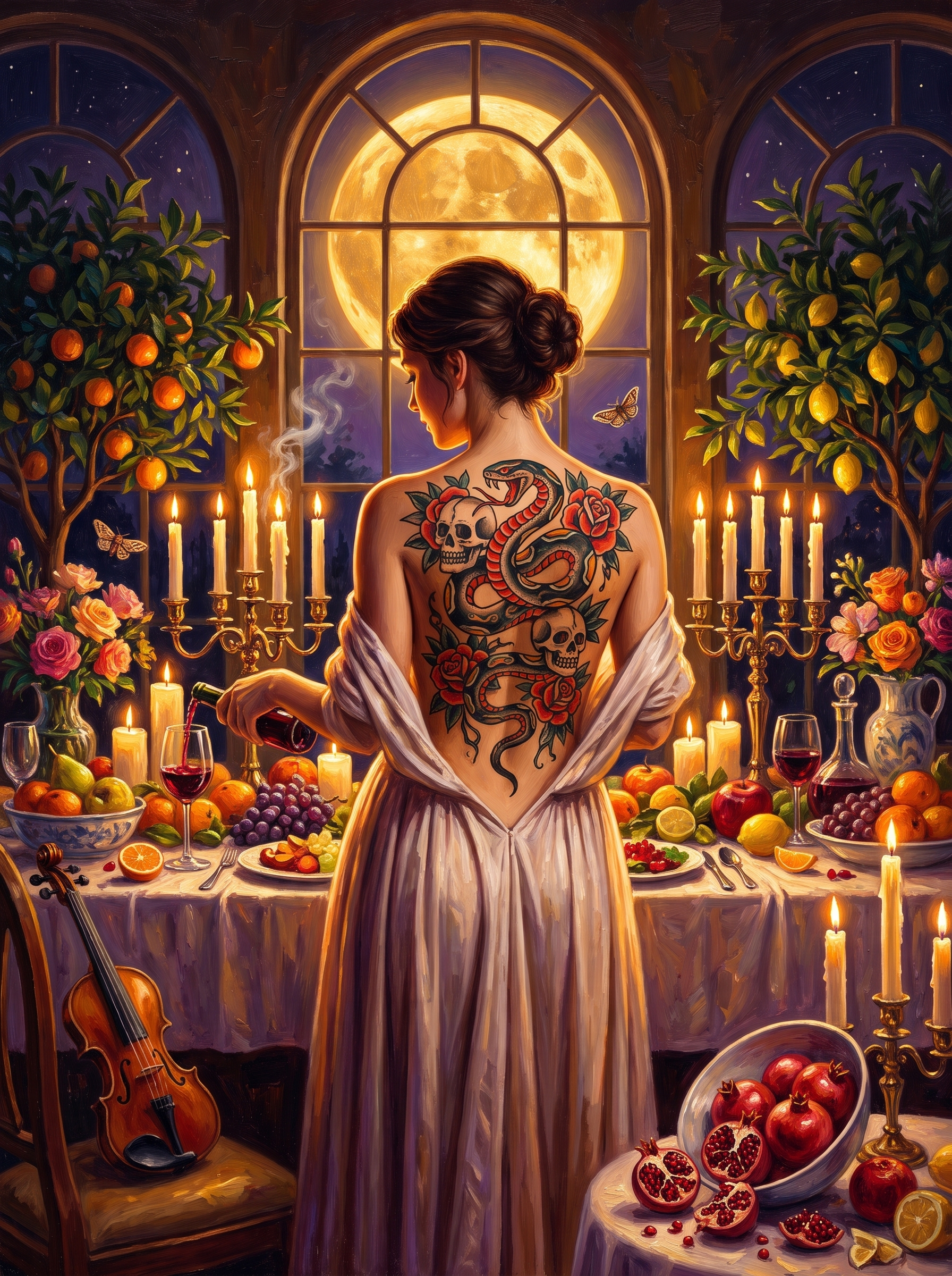 Serpent At The Long Table