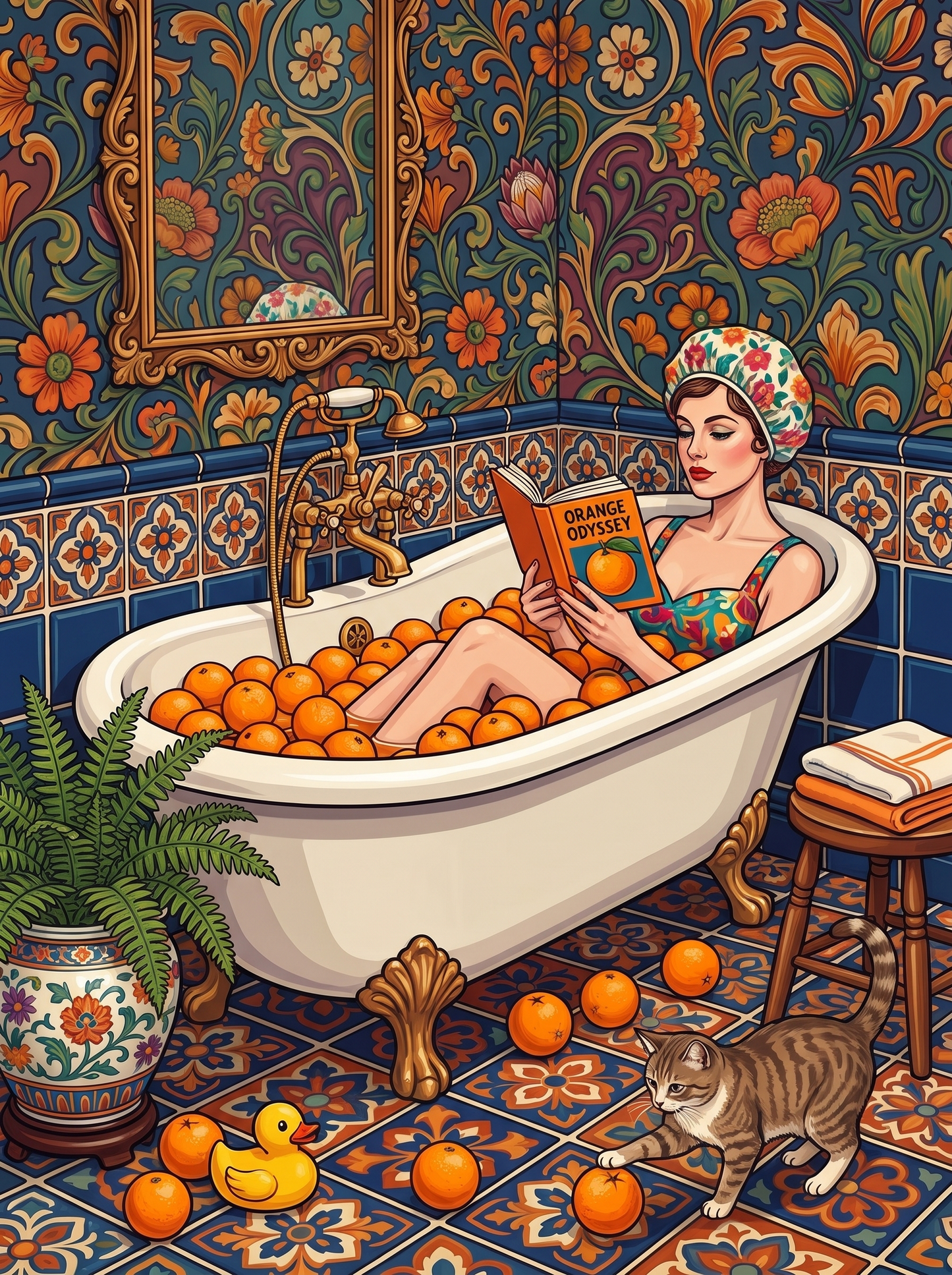 Bath Of Oranges, Obviously