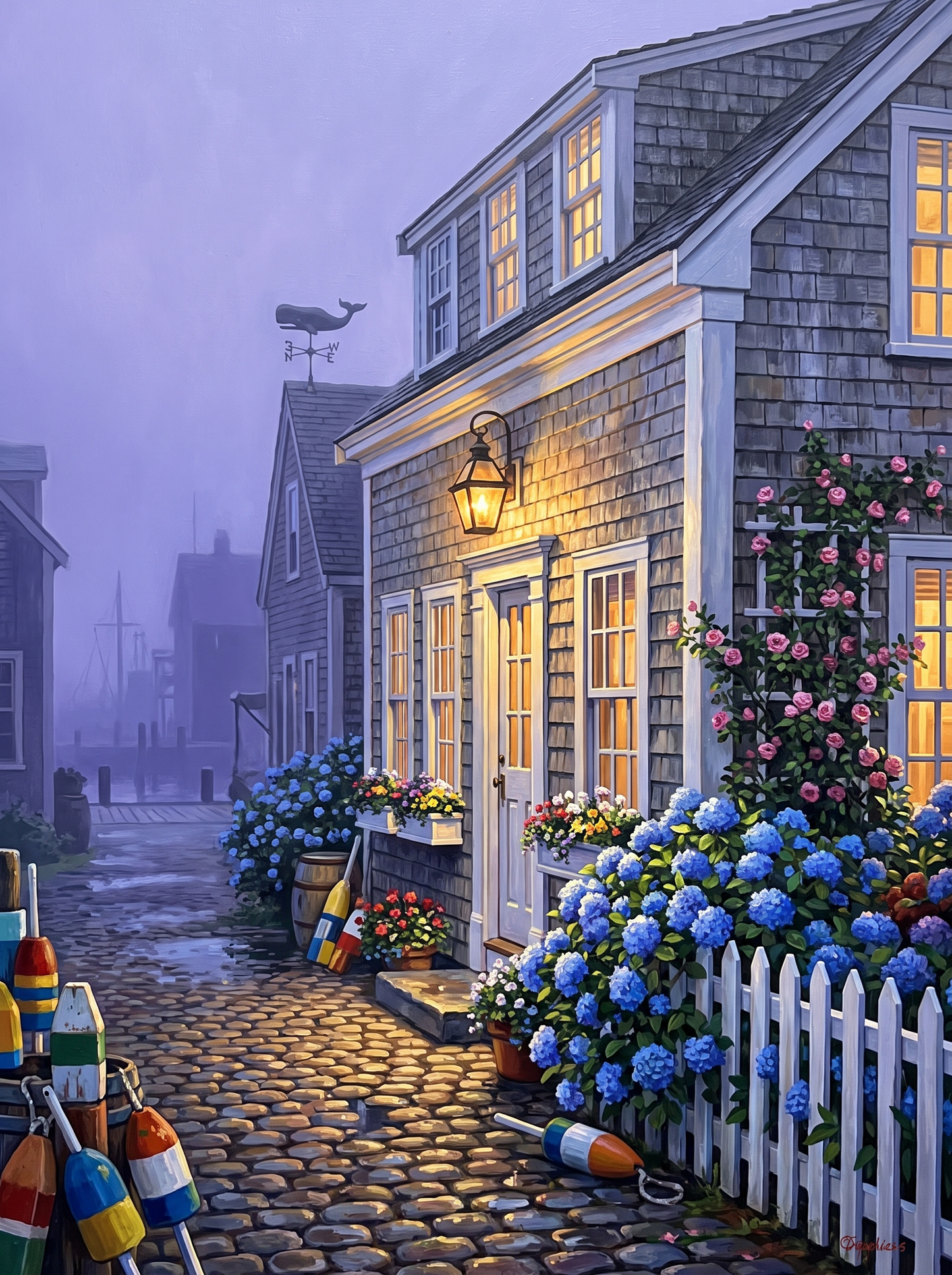 Fog Rolls Into Nantucket
