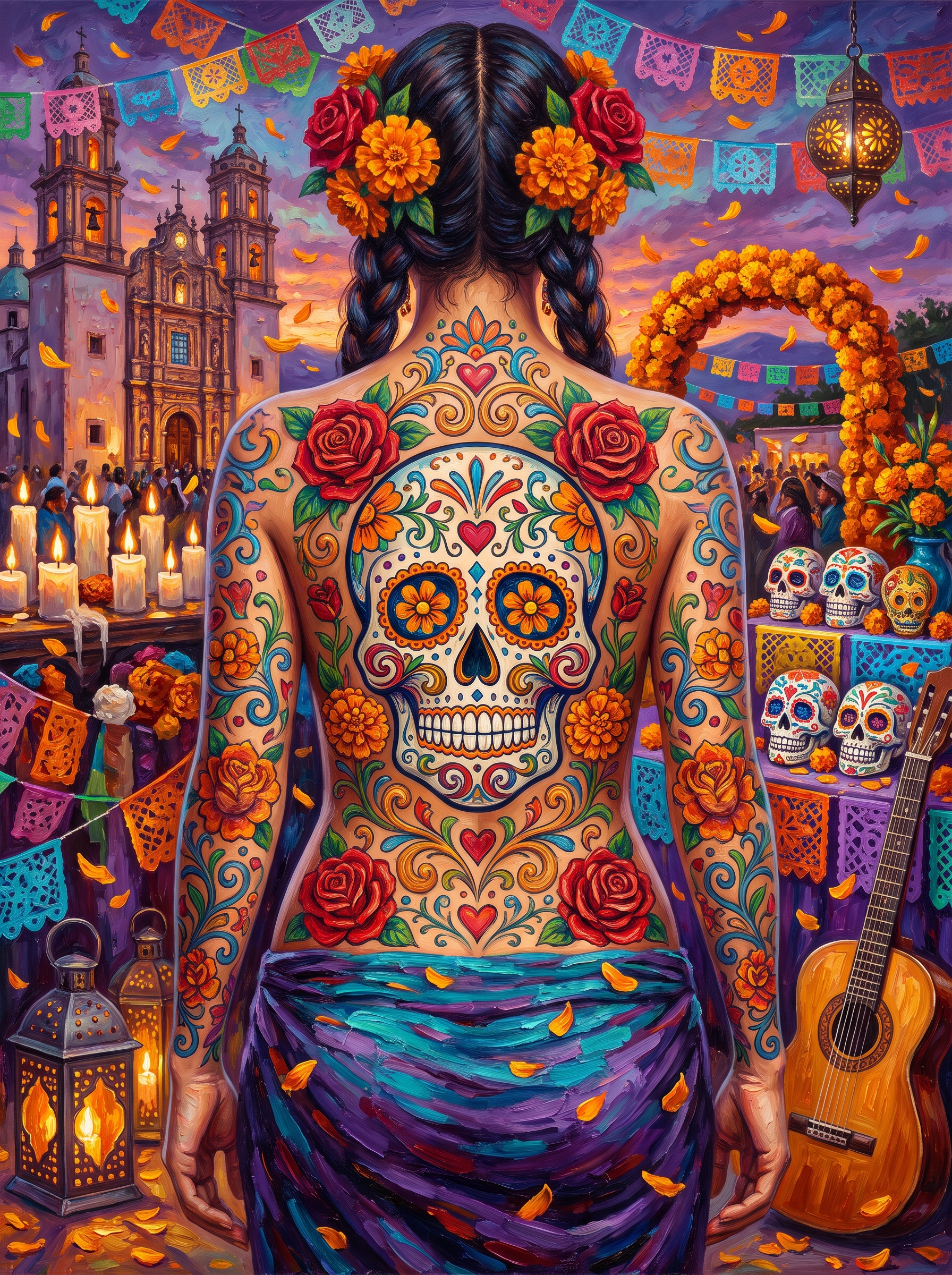 Mexico Crowns Her In Marigolds