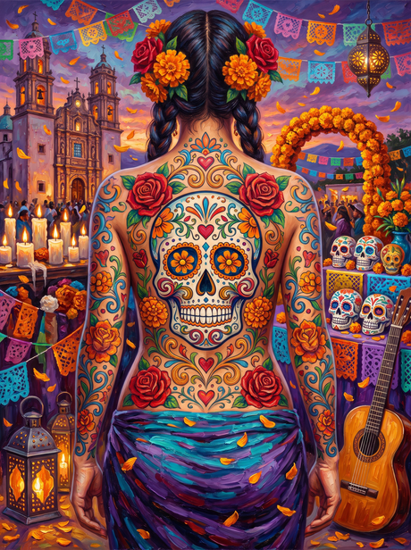 Mexico Crowns Her In Marigolds