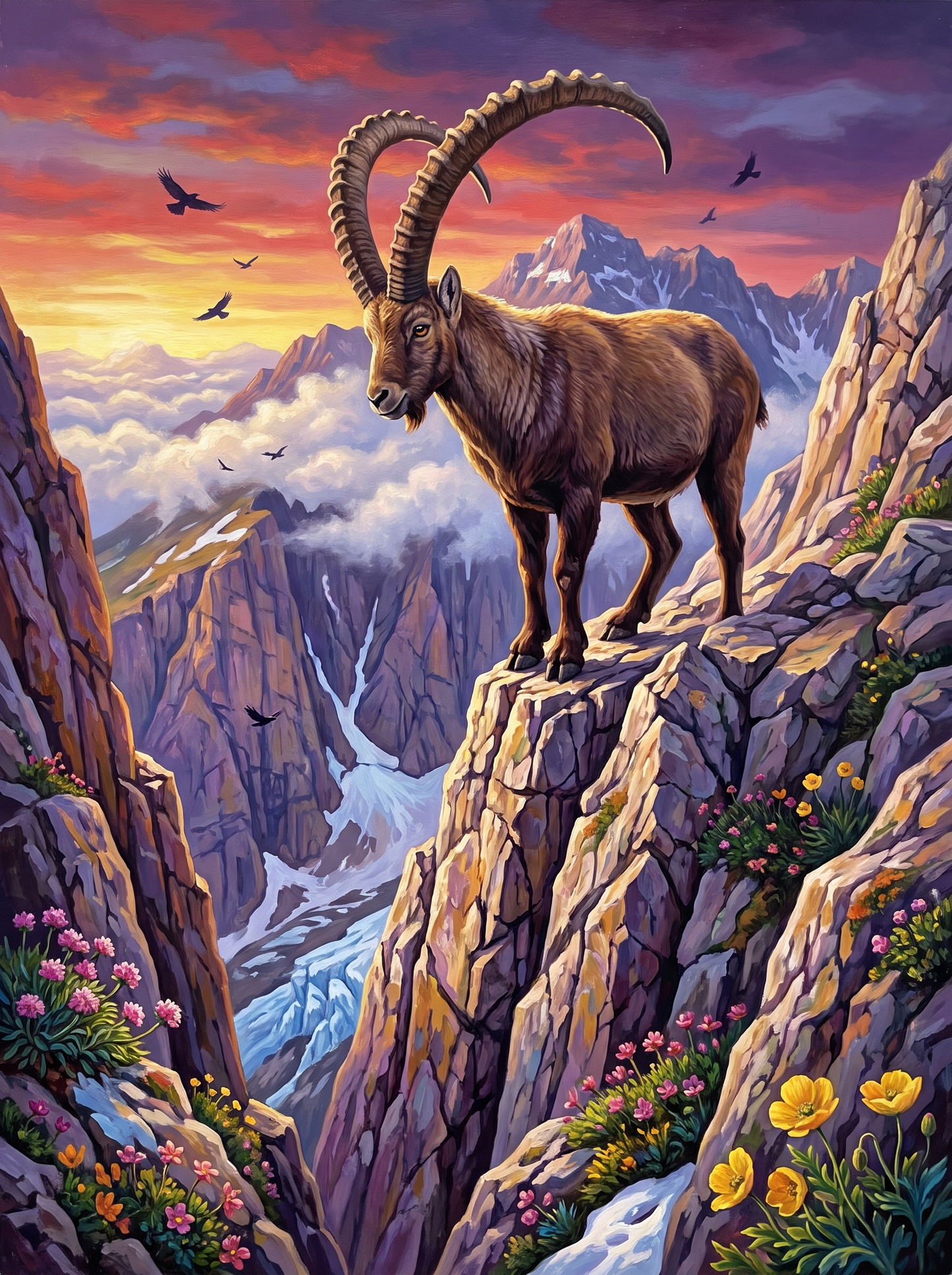 Nothing Above The Alpine Ibex