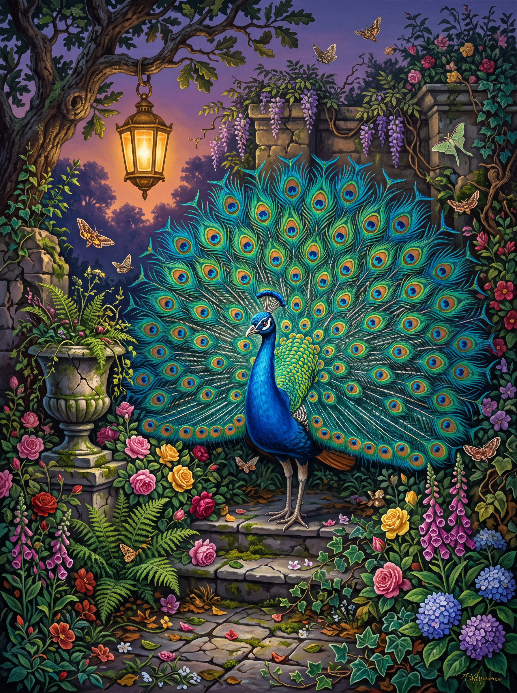 Peacock Showing Off Again
