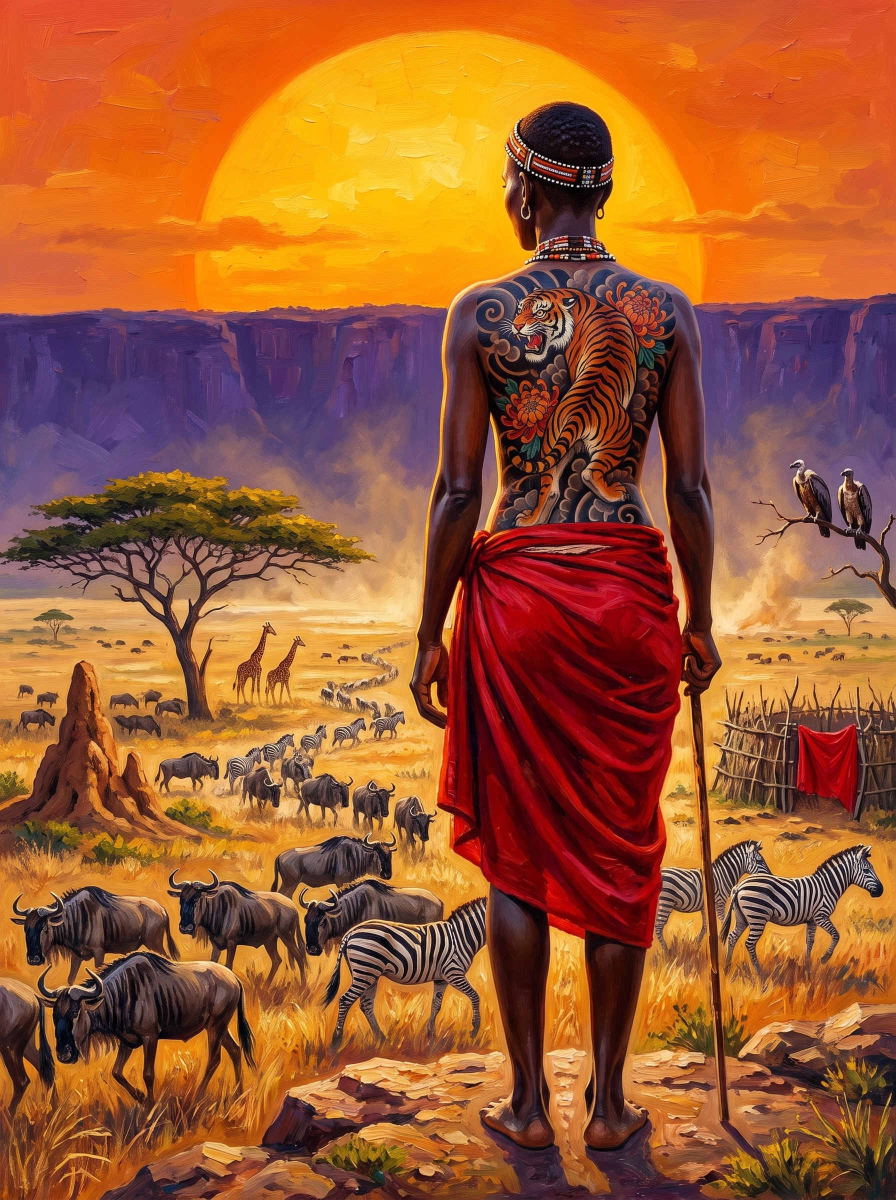 He Wears The Serengeti Tiger
