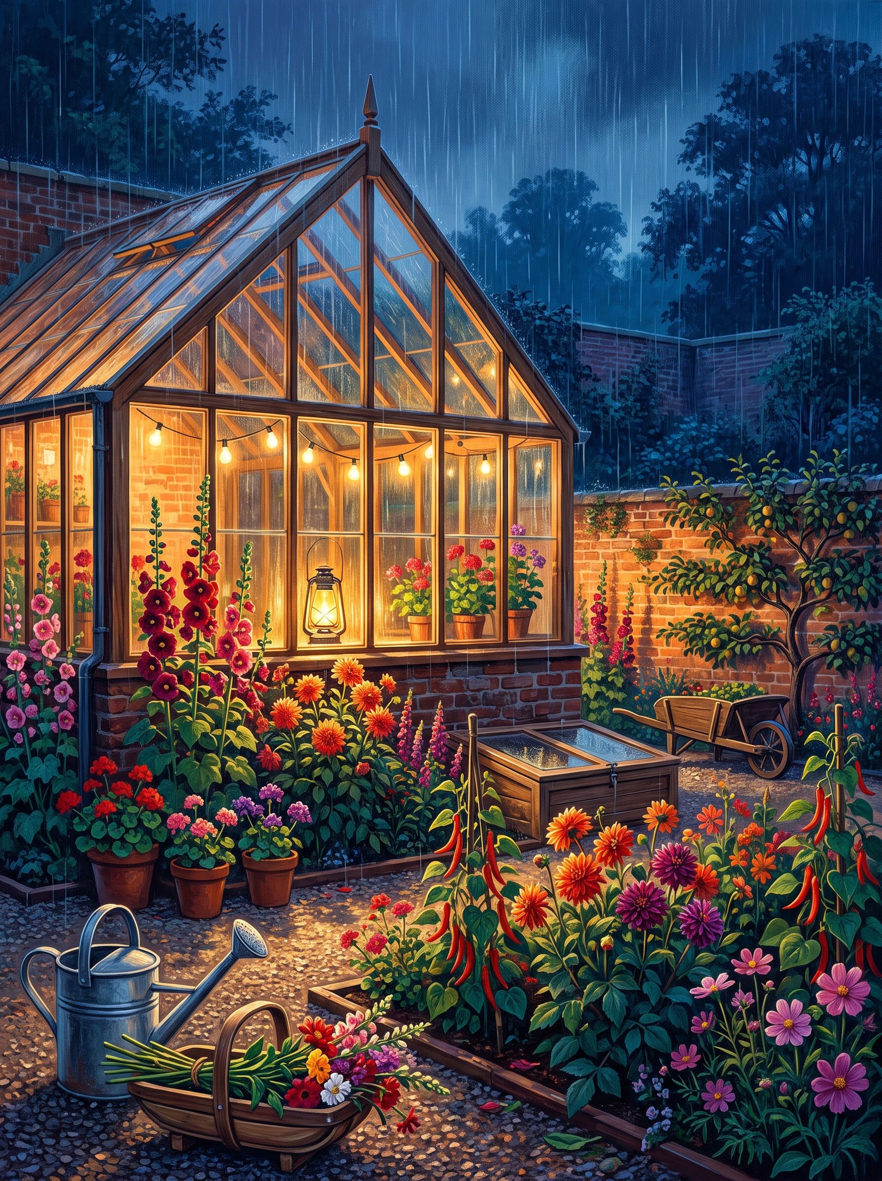 Someone Left The Greenhouse On