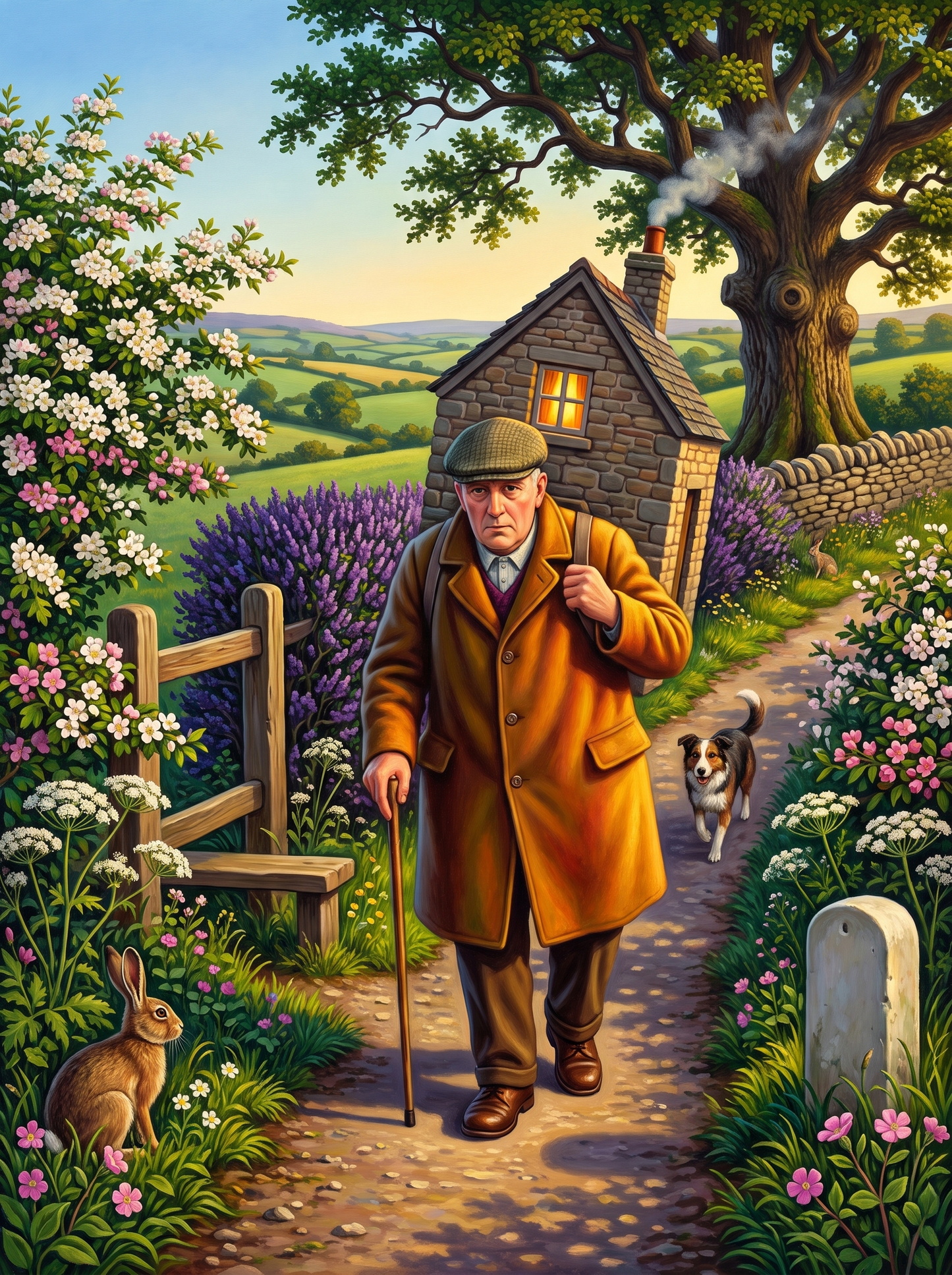 Carrying The Cottage Home