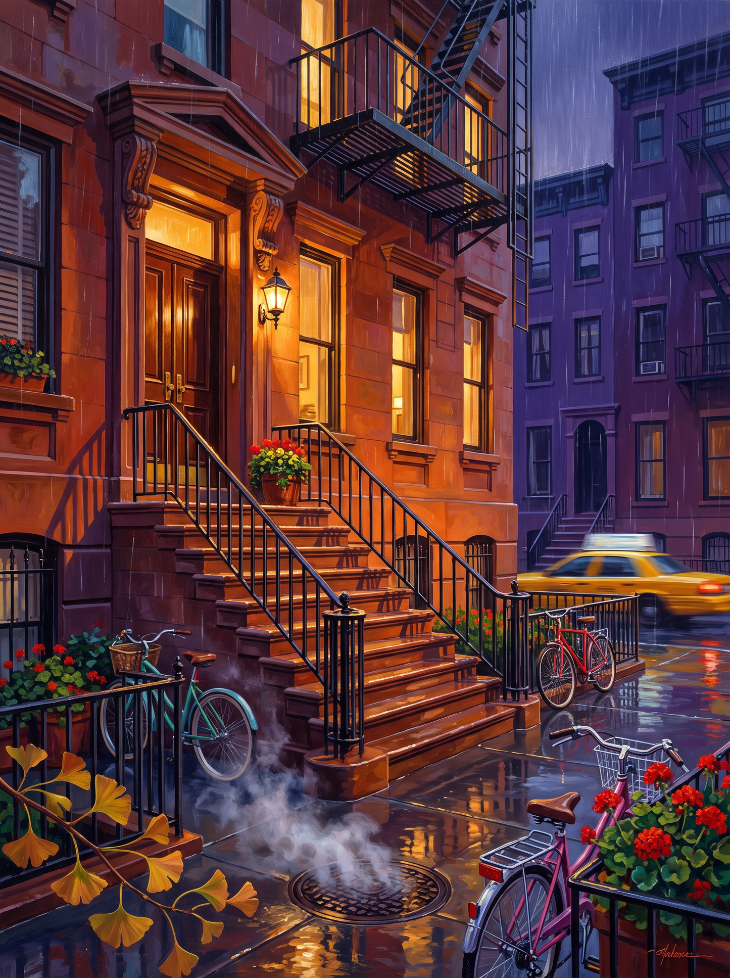 Stoop Weather In Brooklyn