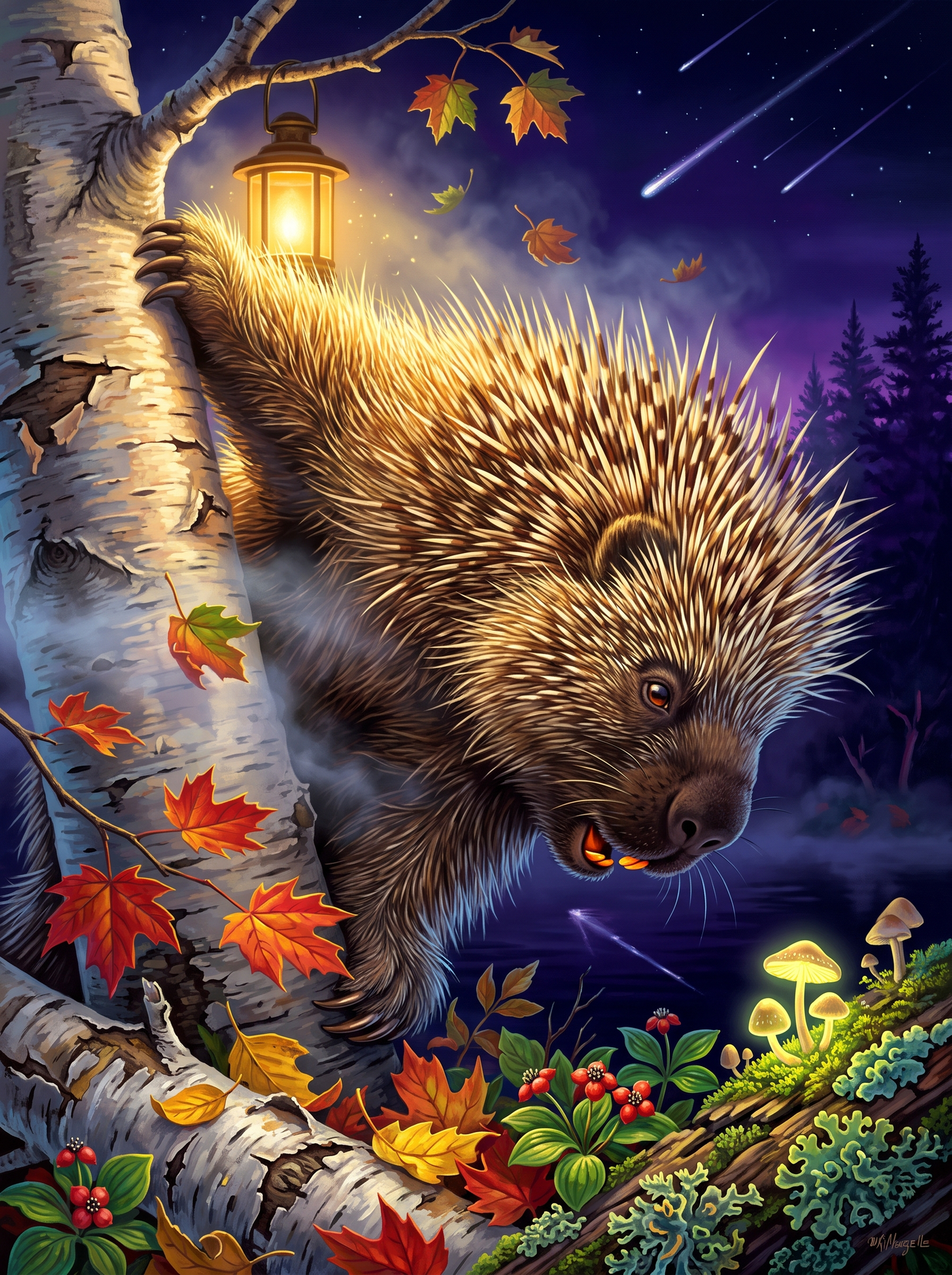 Porcupine Watches A Meteor