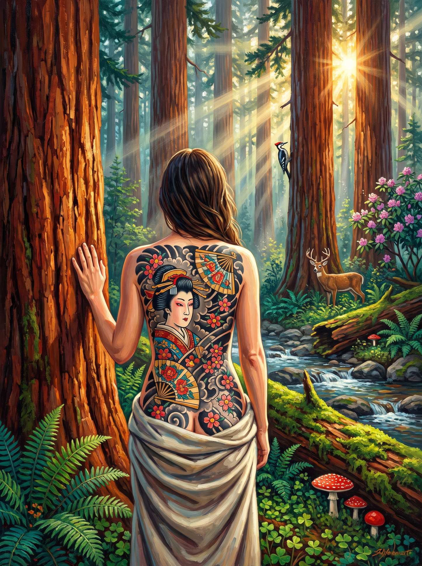 Geisha Among The Redwoods