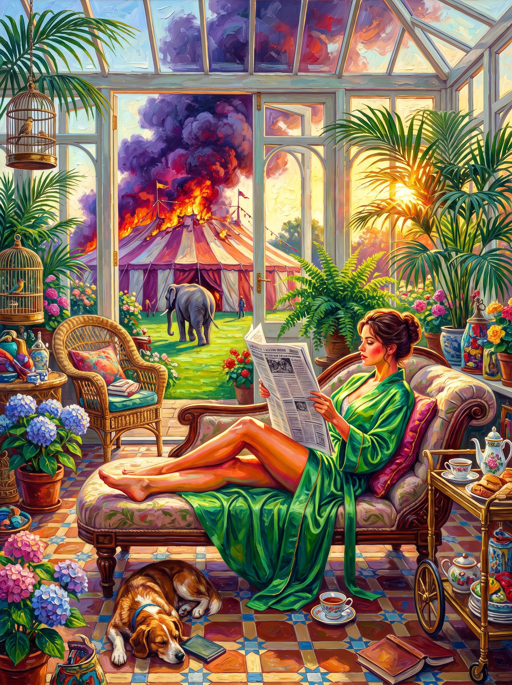 The Circus Fire Can Wait