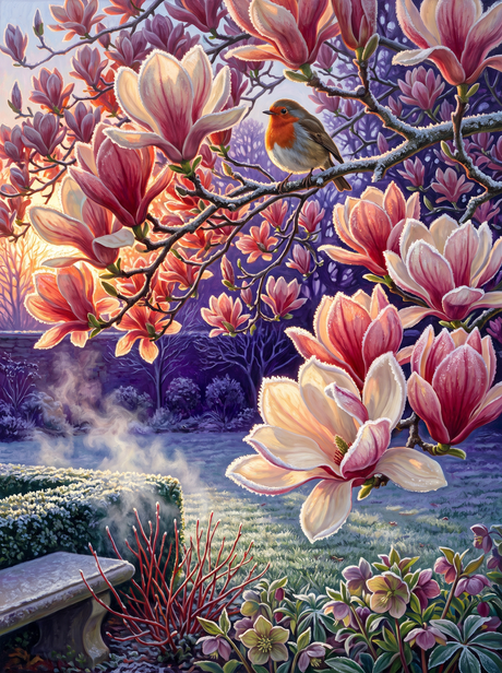 Magnolia Meets First Frost