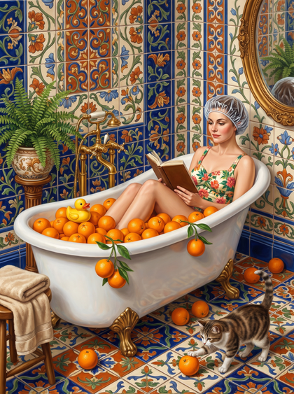 Soaking In Citrus